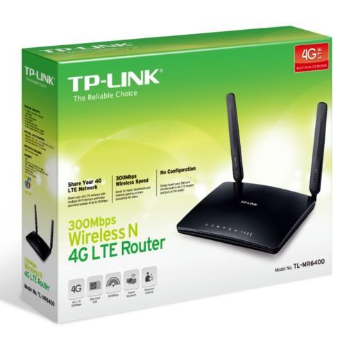 TP-Link TL-MR6400 300Mbps 4G LTE Wi-Fi N Router Teknobutik.com'da