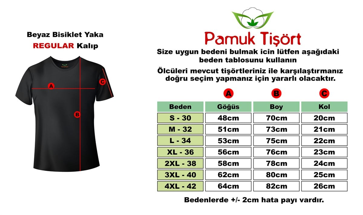 Tukan Baskılı Regular Beyaz Bisiklet Yaka T-shirt