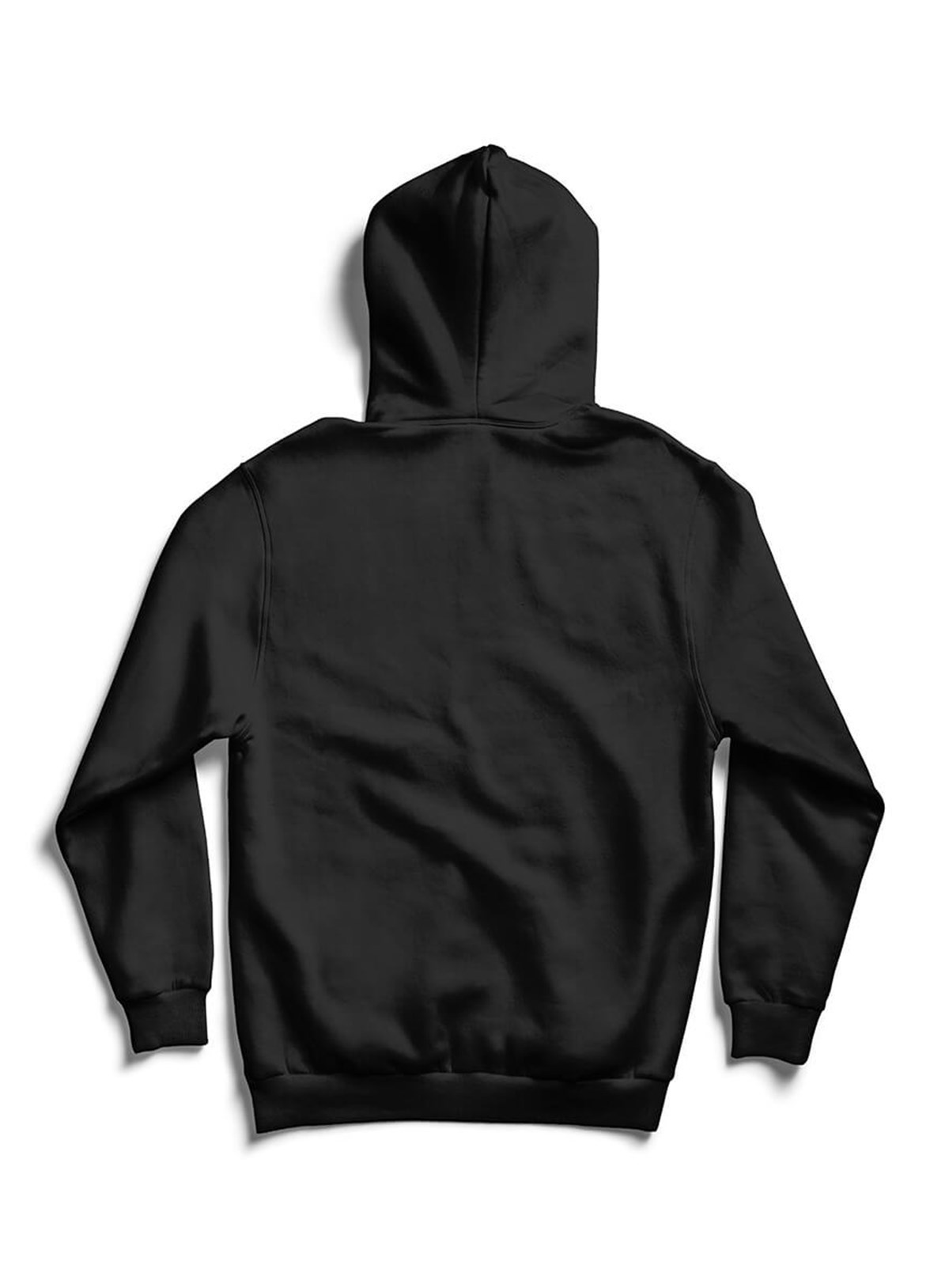 Türk Bayrağı Baskılı Üç iplik Fermuarsız Kapşonlu Hoodie Teknobutik.com'da