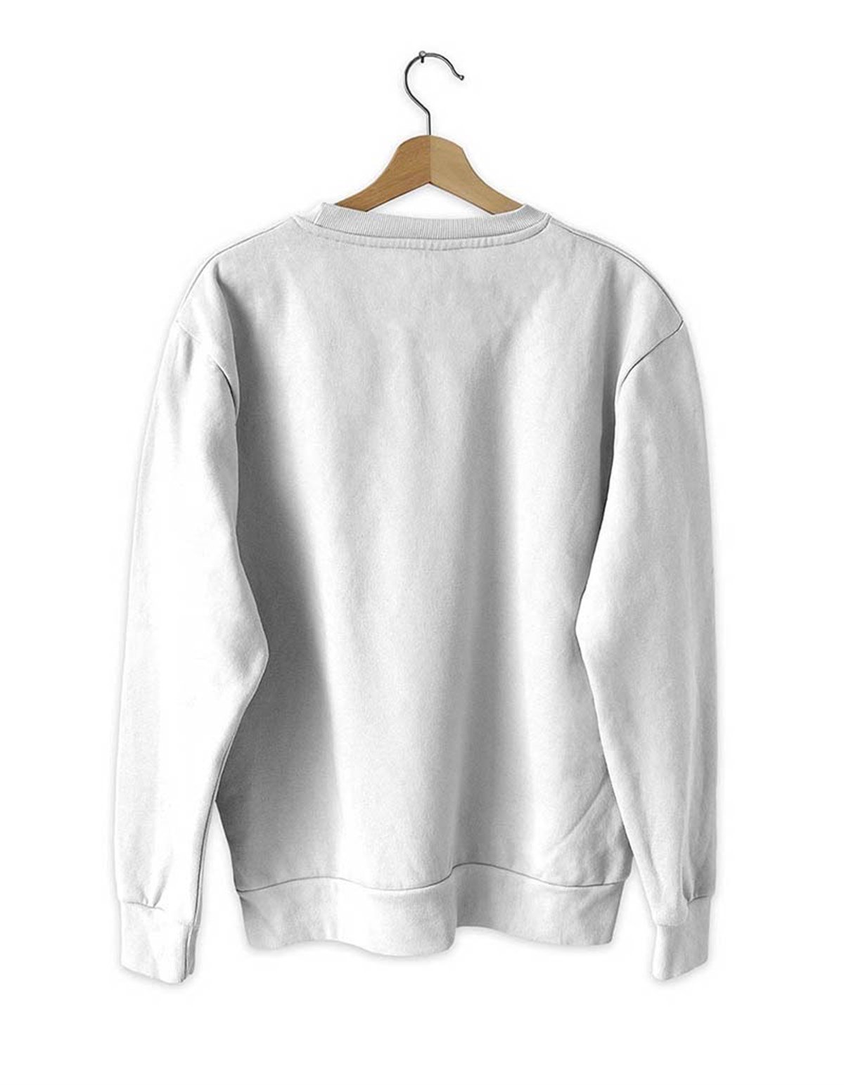 VanGogh İlistrasyon Basklı Slim Fit Pamuk Sweatshirt