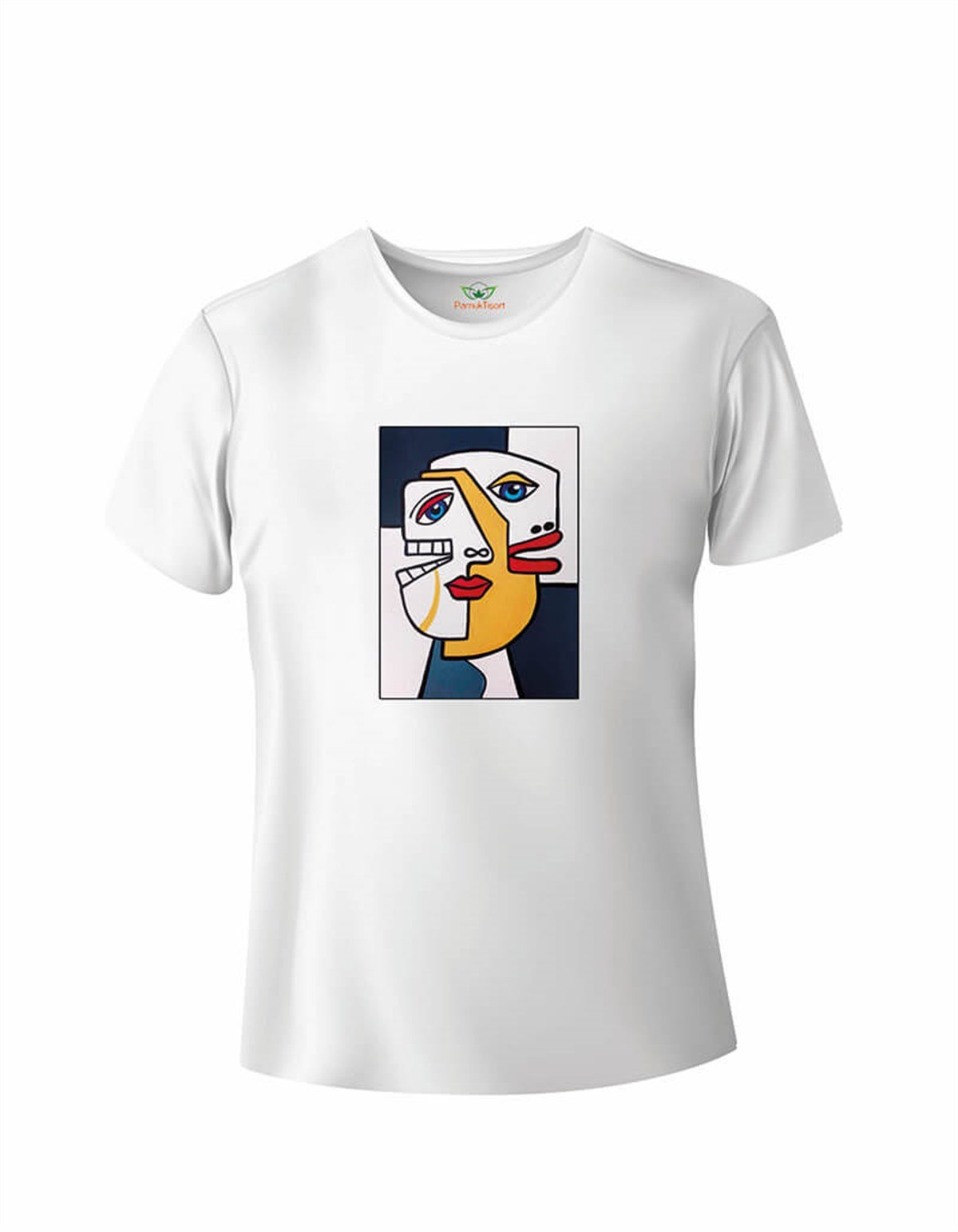 Yüzeler7 Baskılı Regular Kalıp Tshirt
