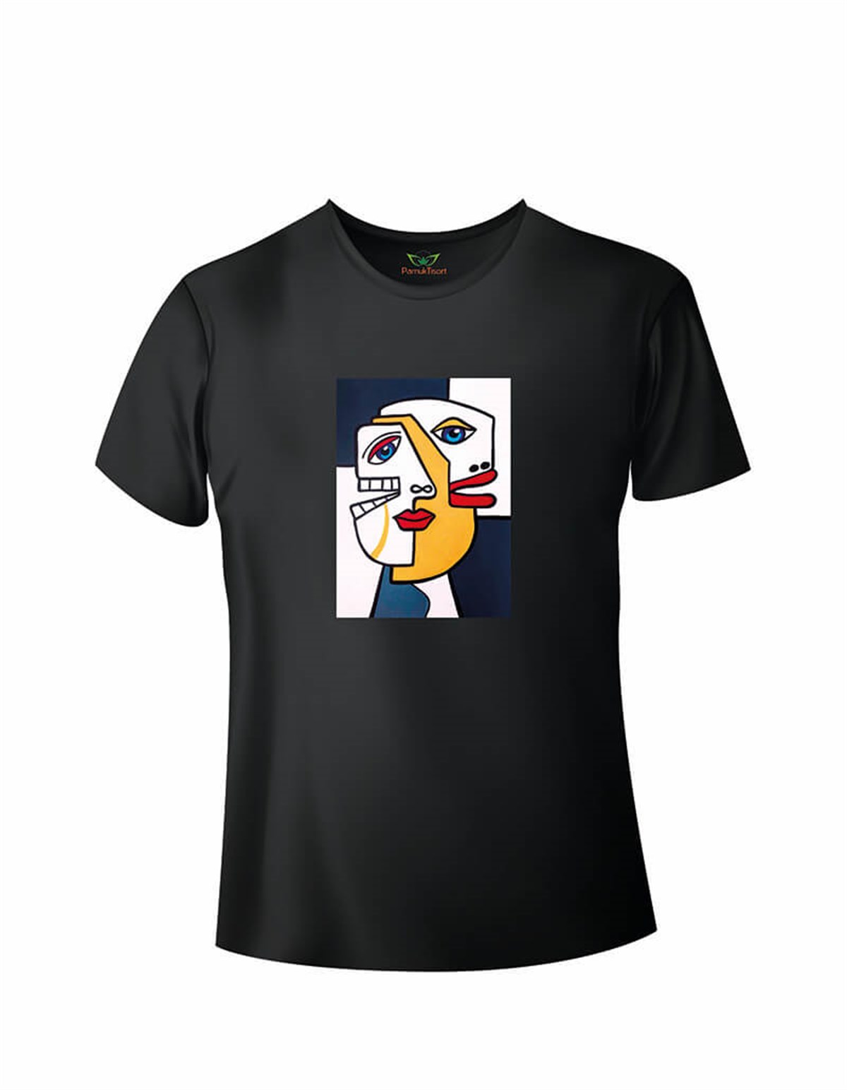 Yüzeler7 Baskılı Regular Kalıp Tshirt