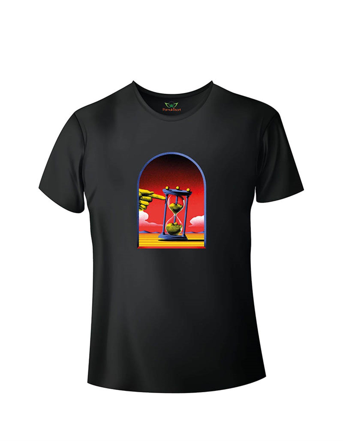 Zamanı Kullan Baskılı Regular Kalıp Tshirt