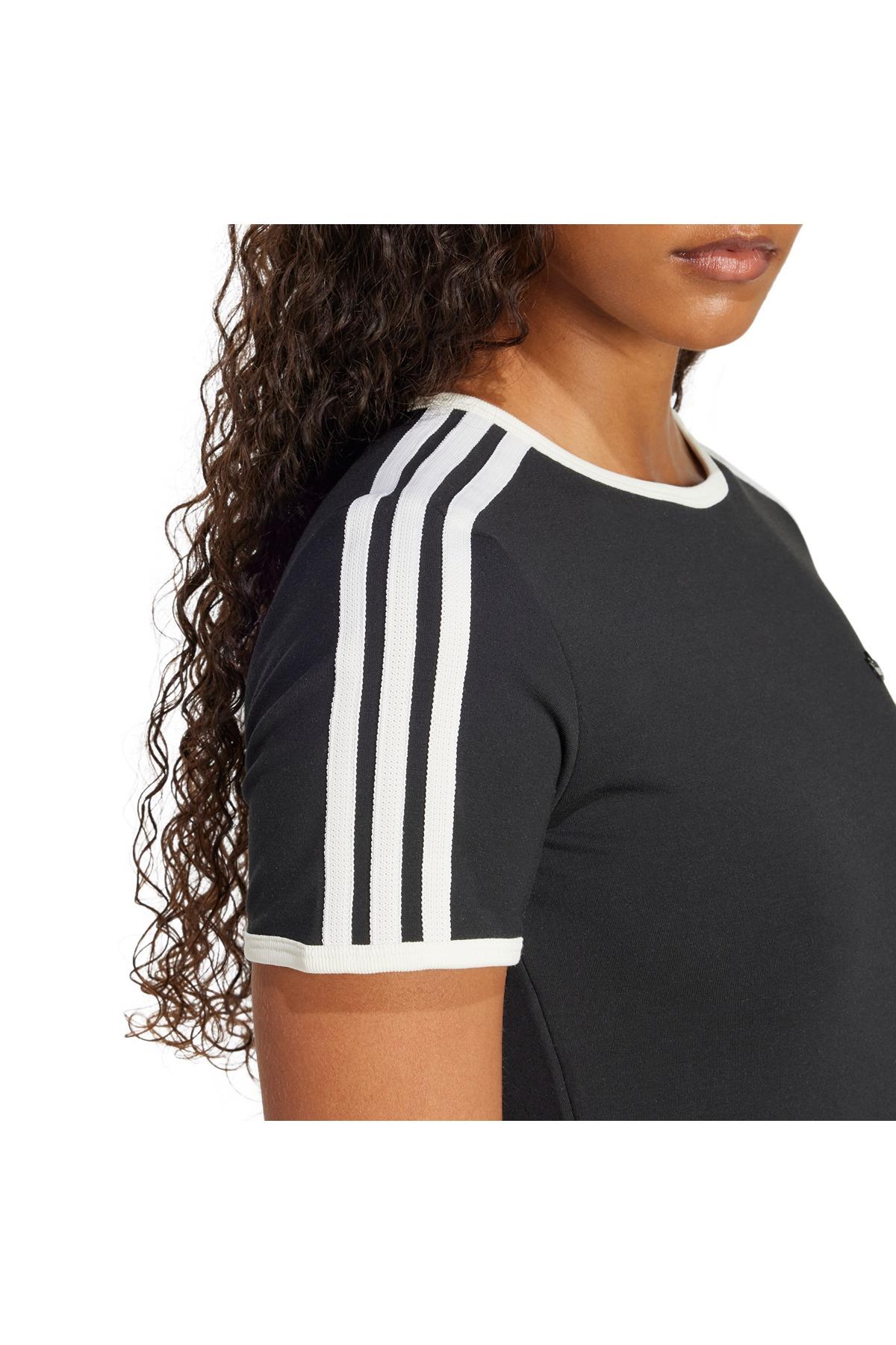 adidas 3S CALI TEE Kadın  Siyah  T-shirt JD5468