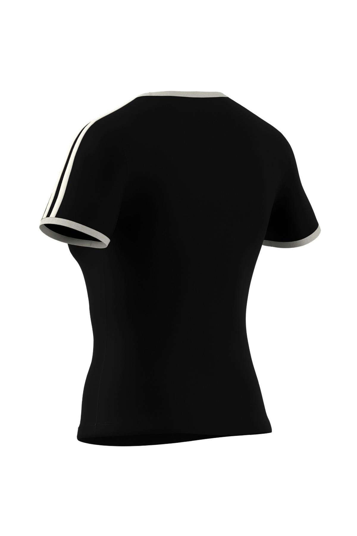 adidas 3S CALI TEE Kadın  Siyah  T-shirt JD5468