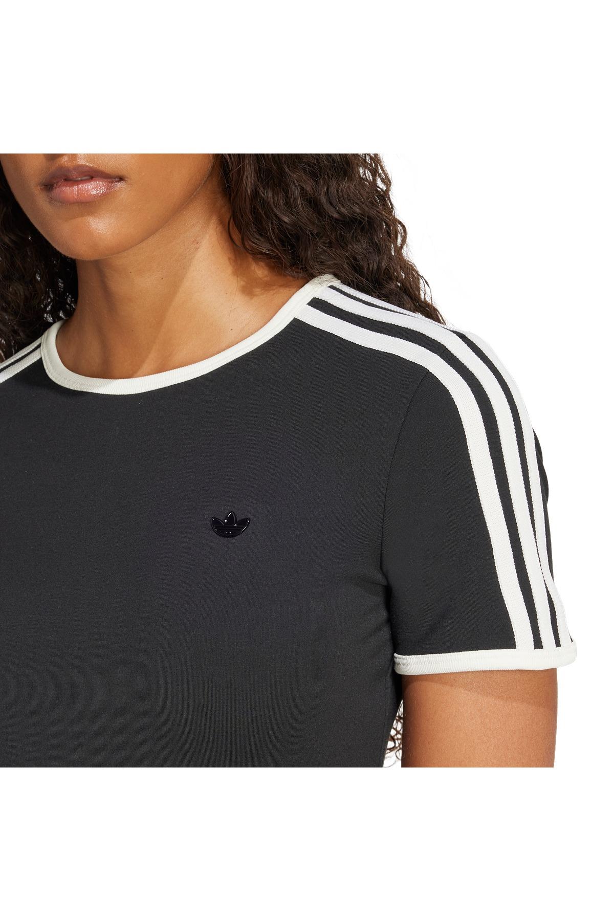 adidas 3S CALI TEE Kadın  Siyah  T-shirt JD5468