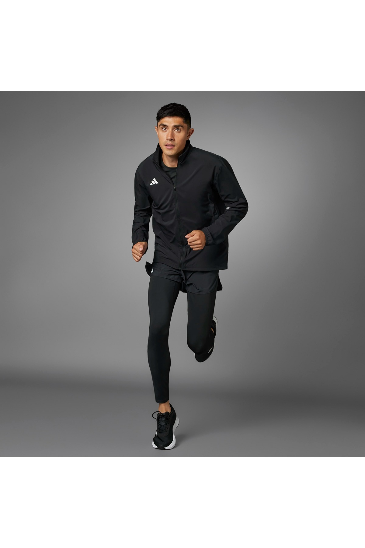 adidas ADIZERO E JCKT Siyah Erkek   Ceket IT7585