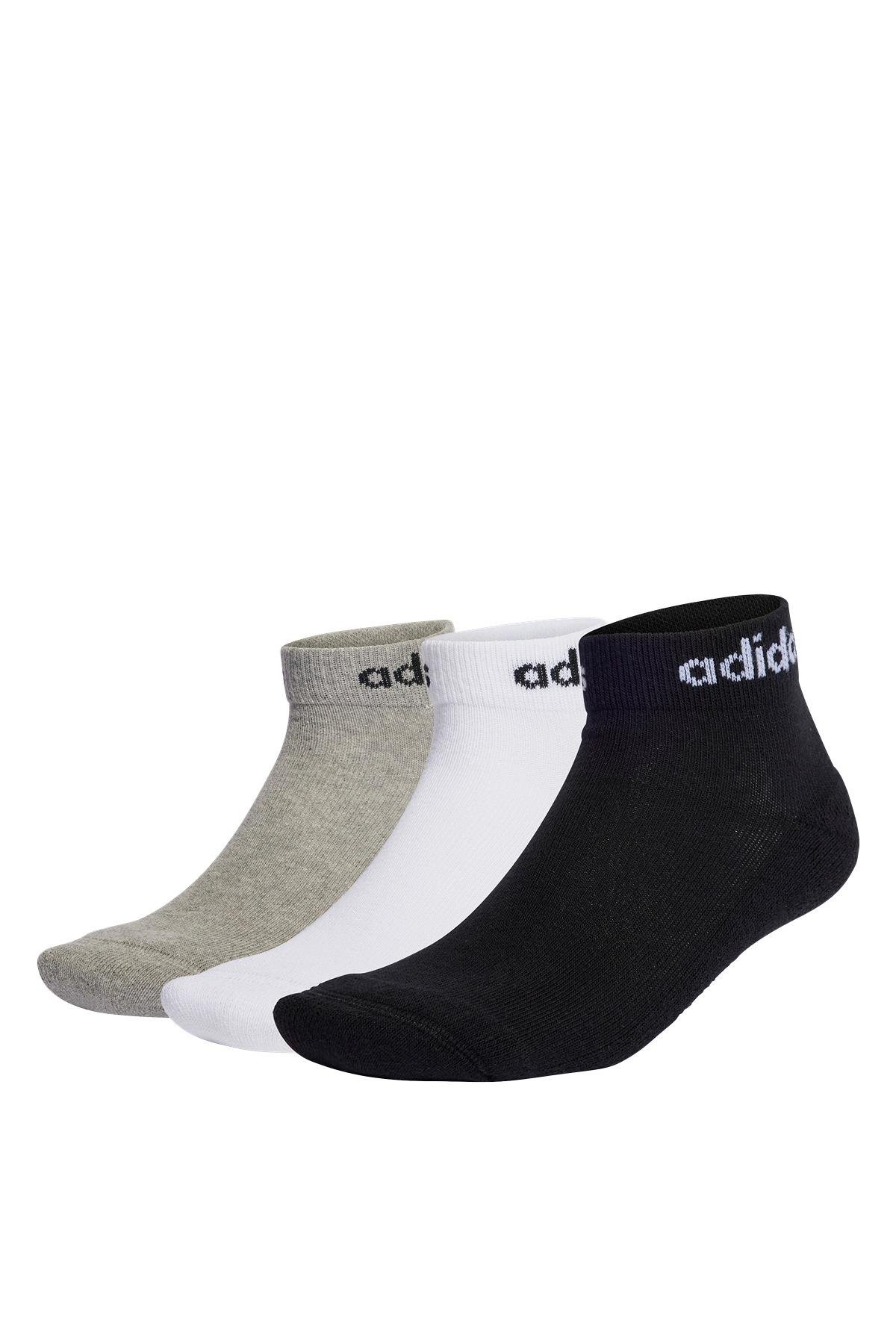 adidas Aksesuar  Gri Çorap C LIN ANKLE 3P IC1304