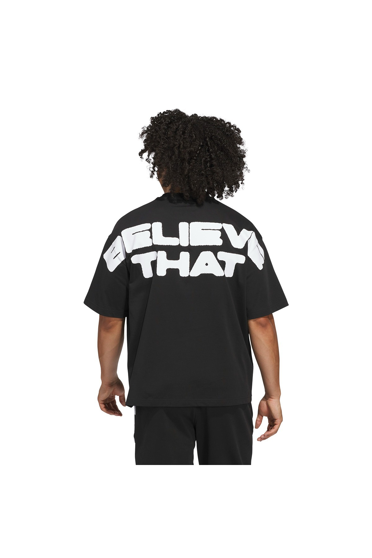 adidas ANTED BT2 TEE Erkek  Siyah  T-shirt KC3700