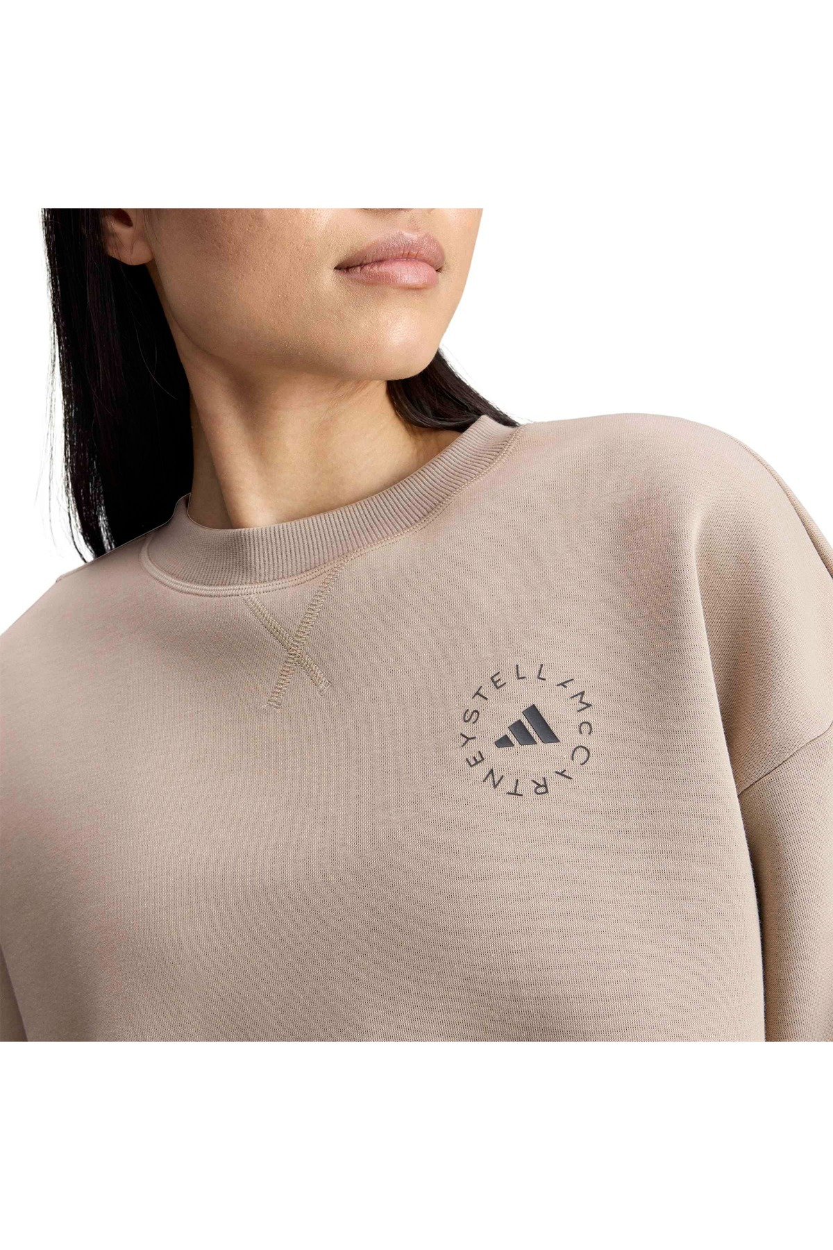 adidas aSMC LOOSE SS Kadın  Kahverengi  Sweatshirt KF8865