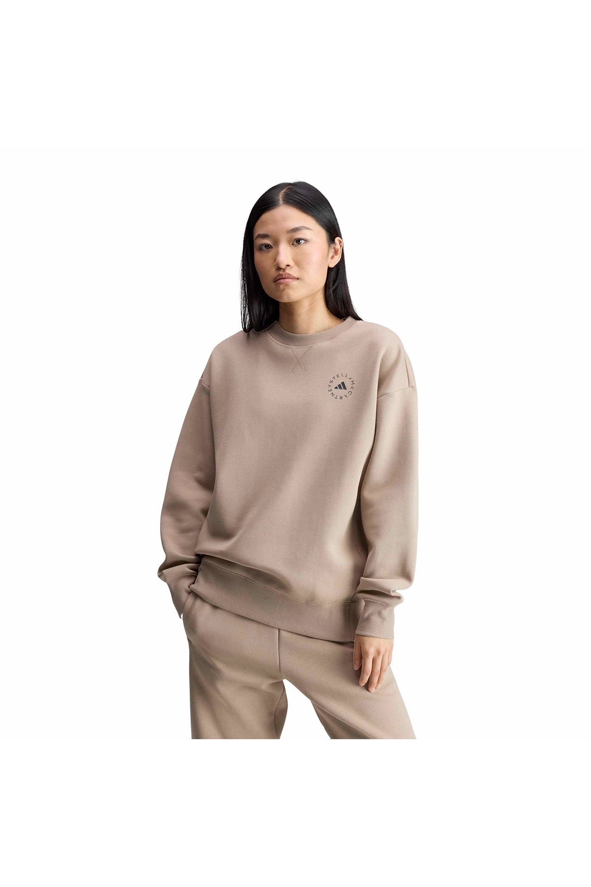 adidas aSMC LOOSE SS Kadın  Kahverengi  Sweatshirt KF8865