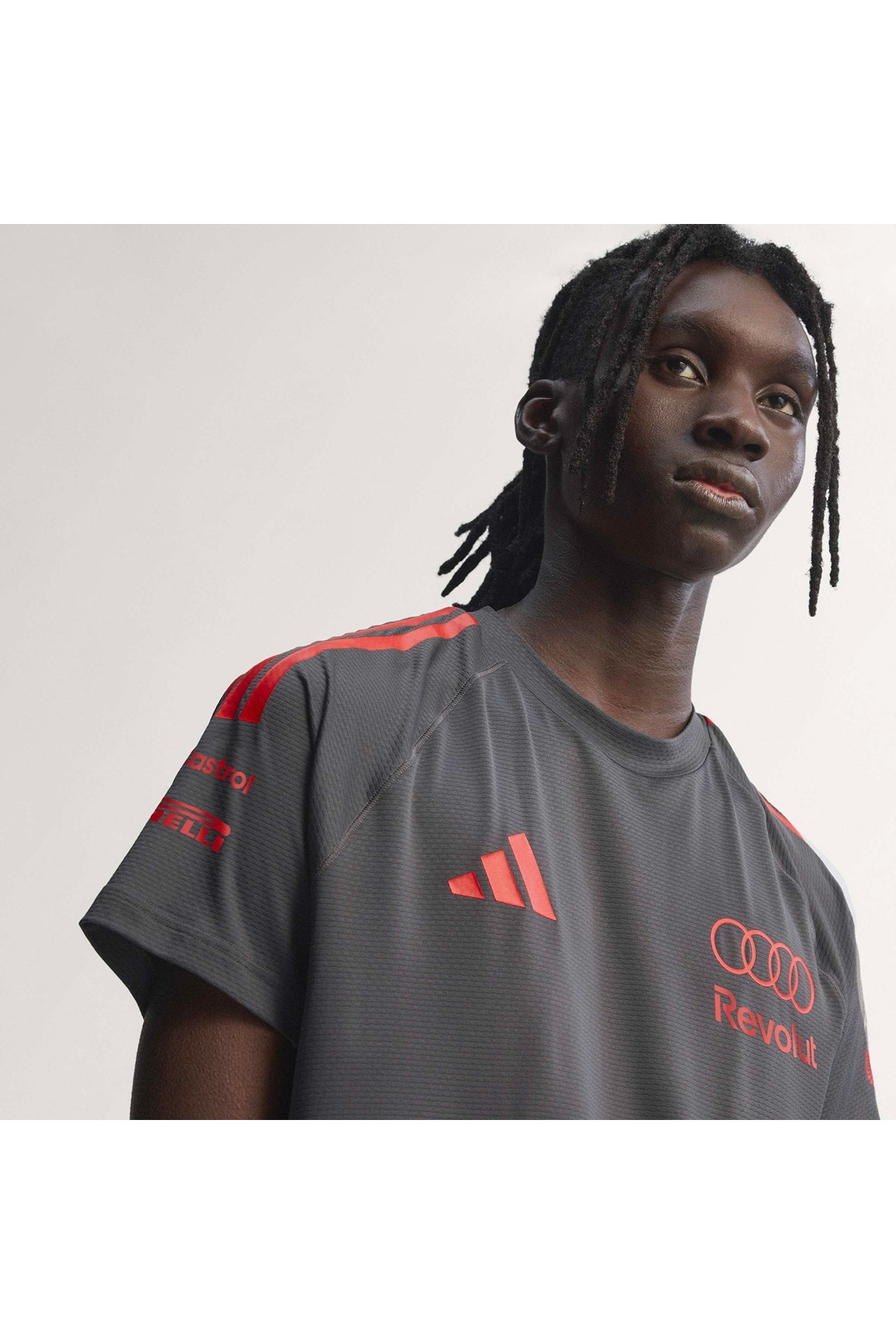 adidas AU MC TEE SS M Siyah Erkek   T-shirt KE9100