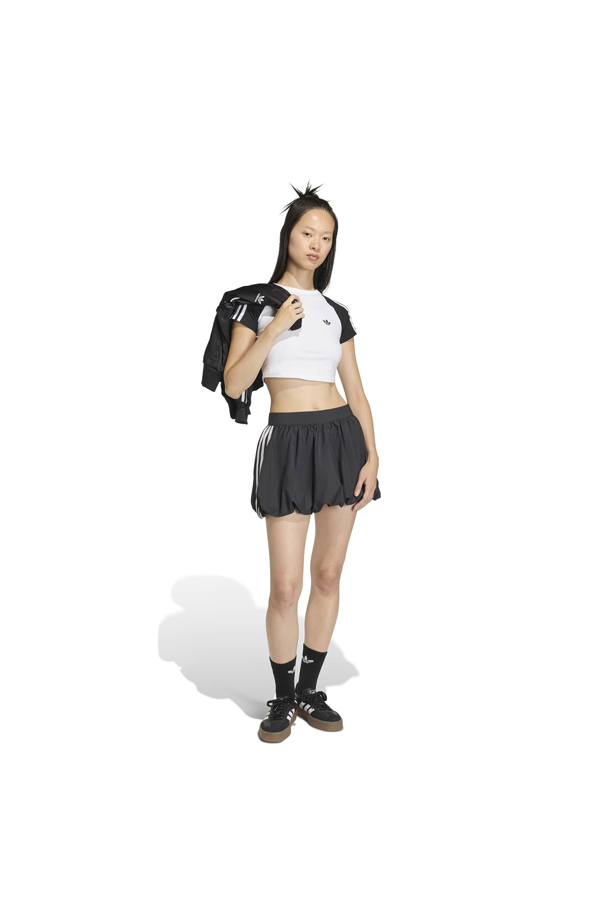 adidas BALLOON SKIRT Kadın  Siyah  Etek KD0299