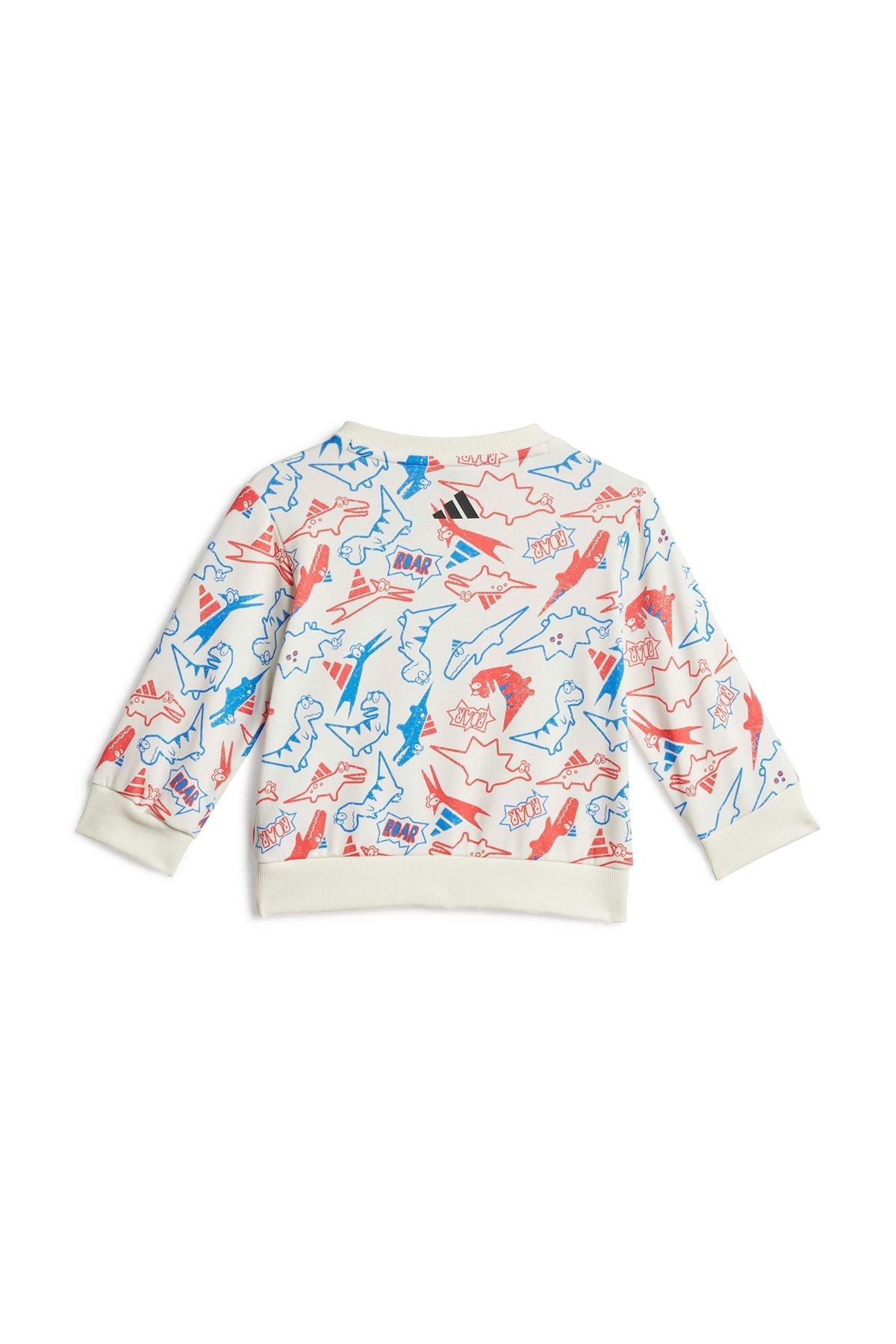 adidas  Bebek  Beyaz  Eşofman I ADRPT SET JN2233