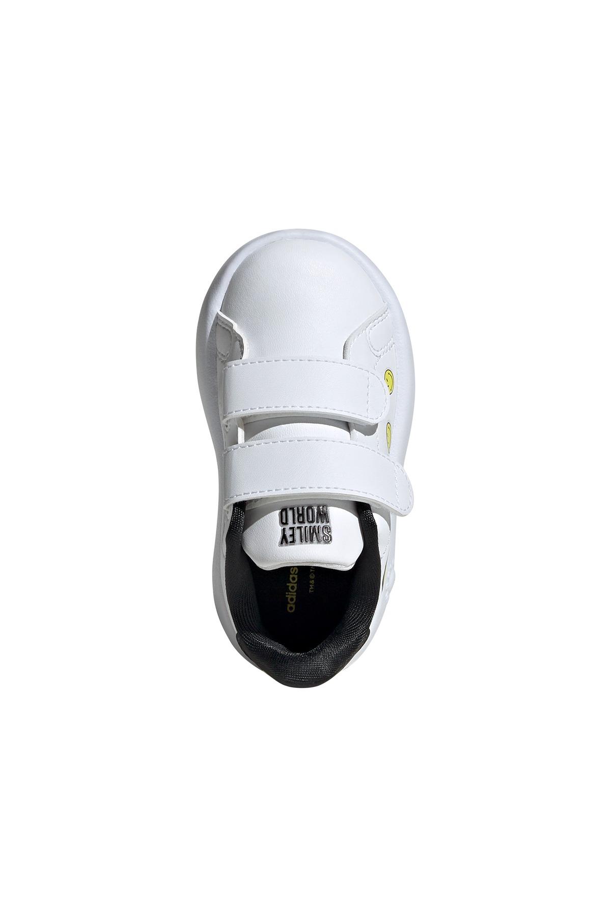adidas Bebek  Beyaz  Yürüyüş Ayakkabısı ADVANTAGE SMILEY CF I IH6257