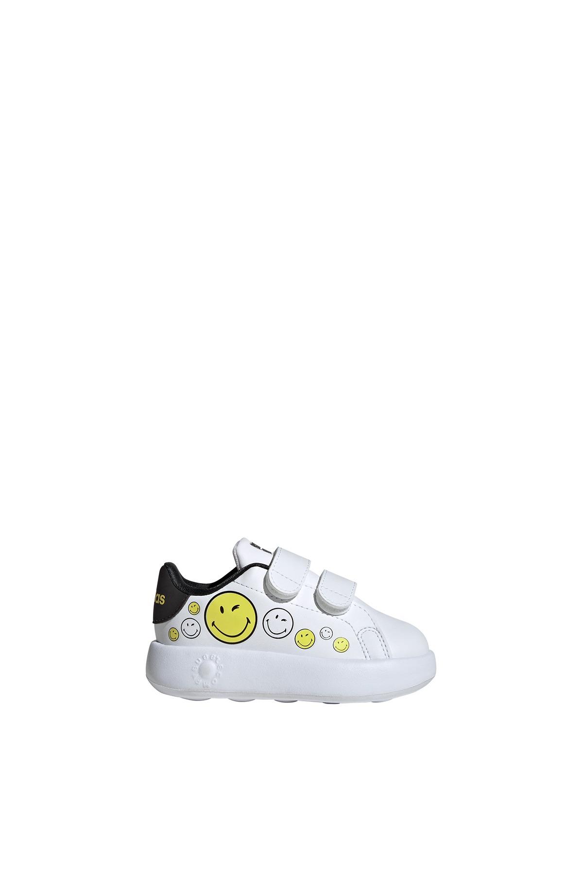 adidas Bebek  Beyaz  Yürüyüş Ayakkabısı ADVANTAGE SMILEY CF I IH6257