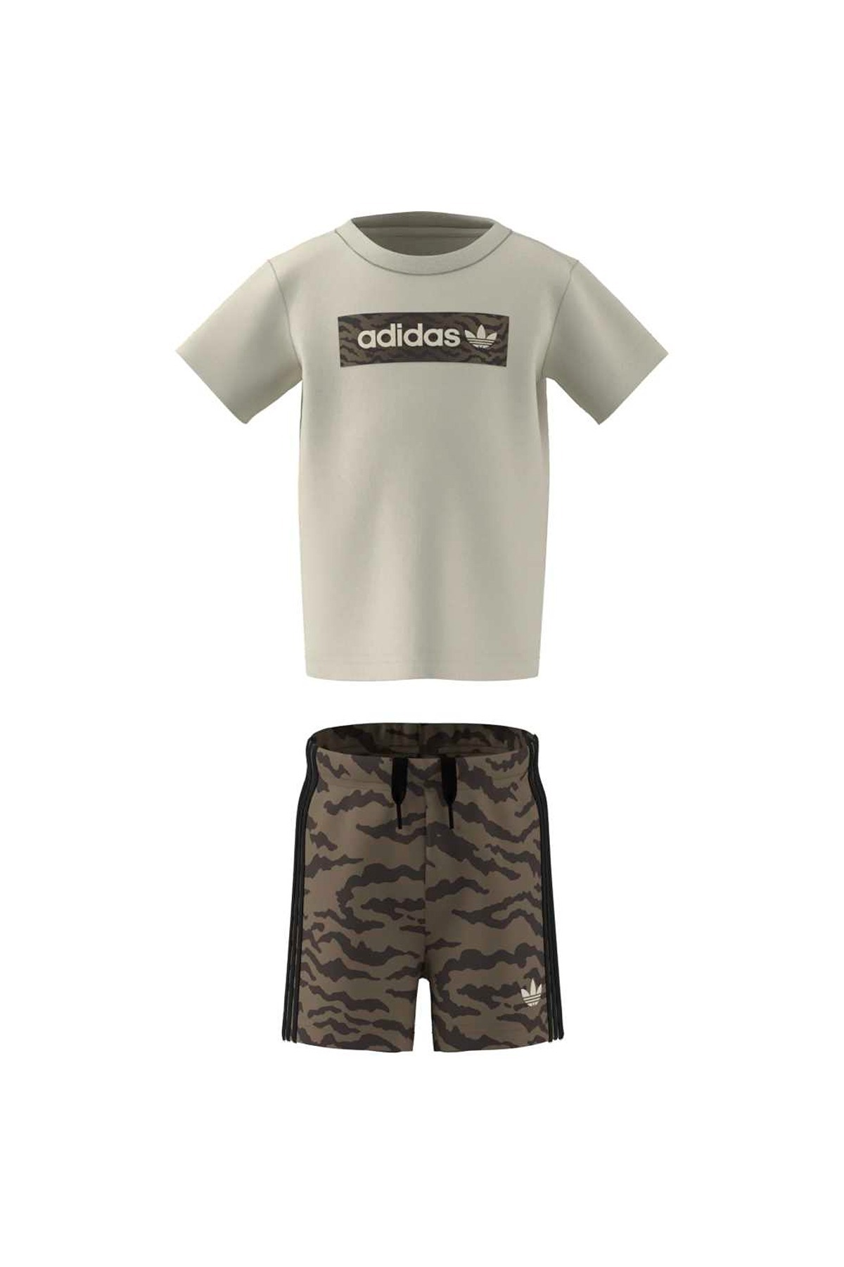adidas  Bebek  Eşofman SHO TEE SET AOP KD5823