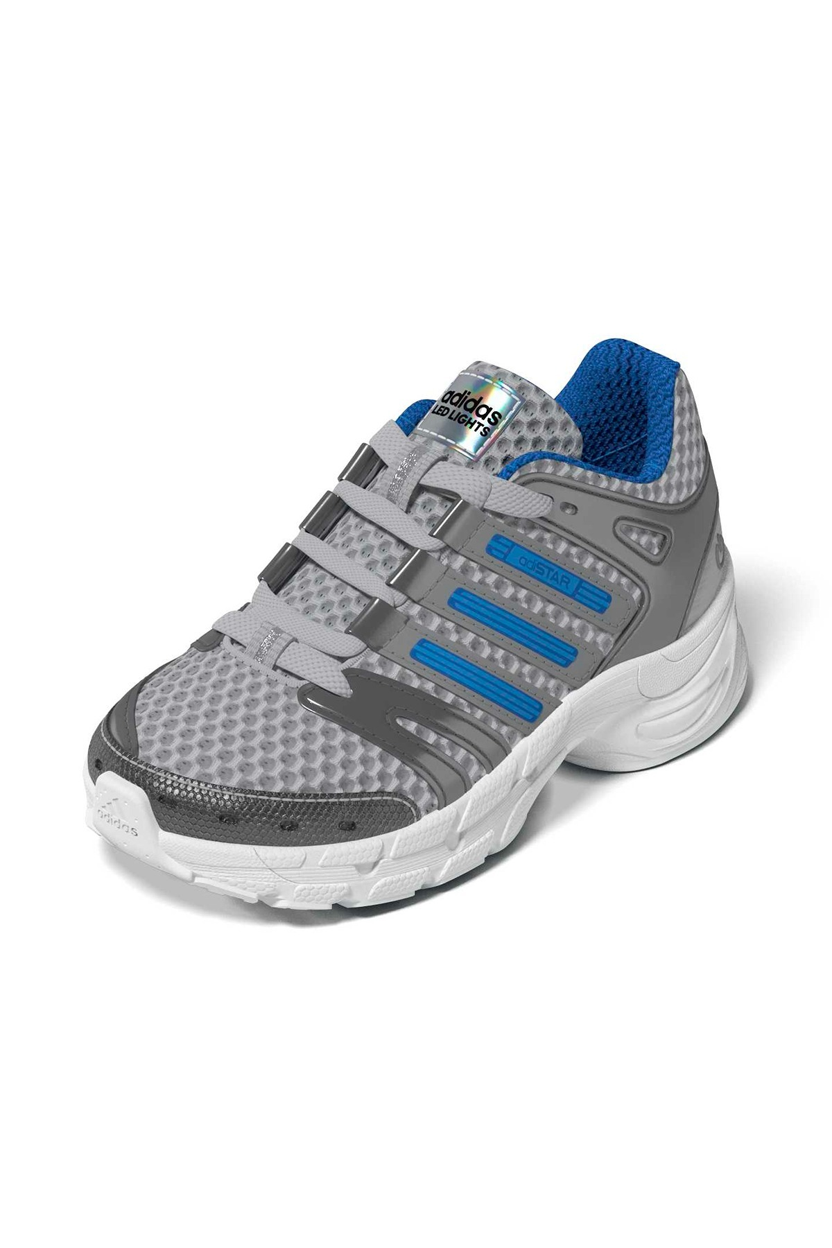 adidas Bebek Koşu Ayakkabısı ADISTAR CONTROL 5 LED ELASTIC LACE SHOES KK2614