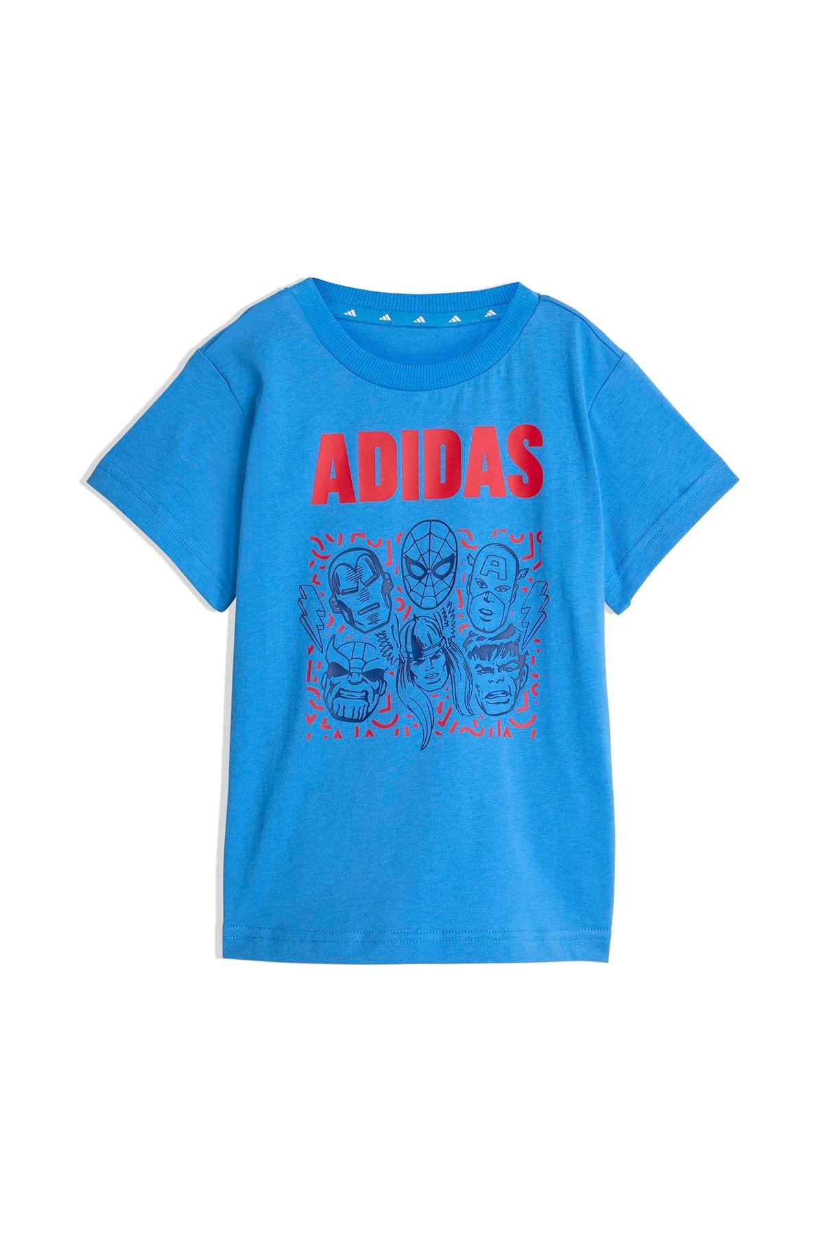 adidas Bebek Mavi  Eşofman I MRVL AV T SET JZ3552