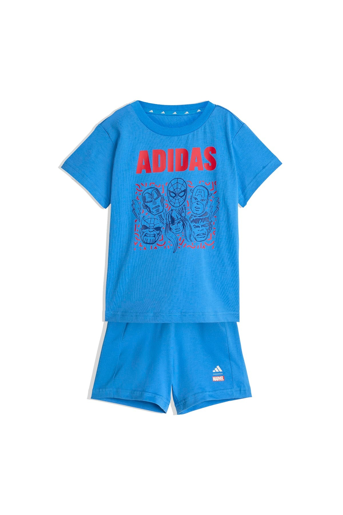 adidas Bebek Mavi  Eşofman I MRVL AV T SET JZ3552