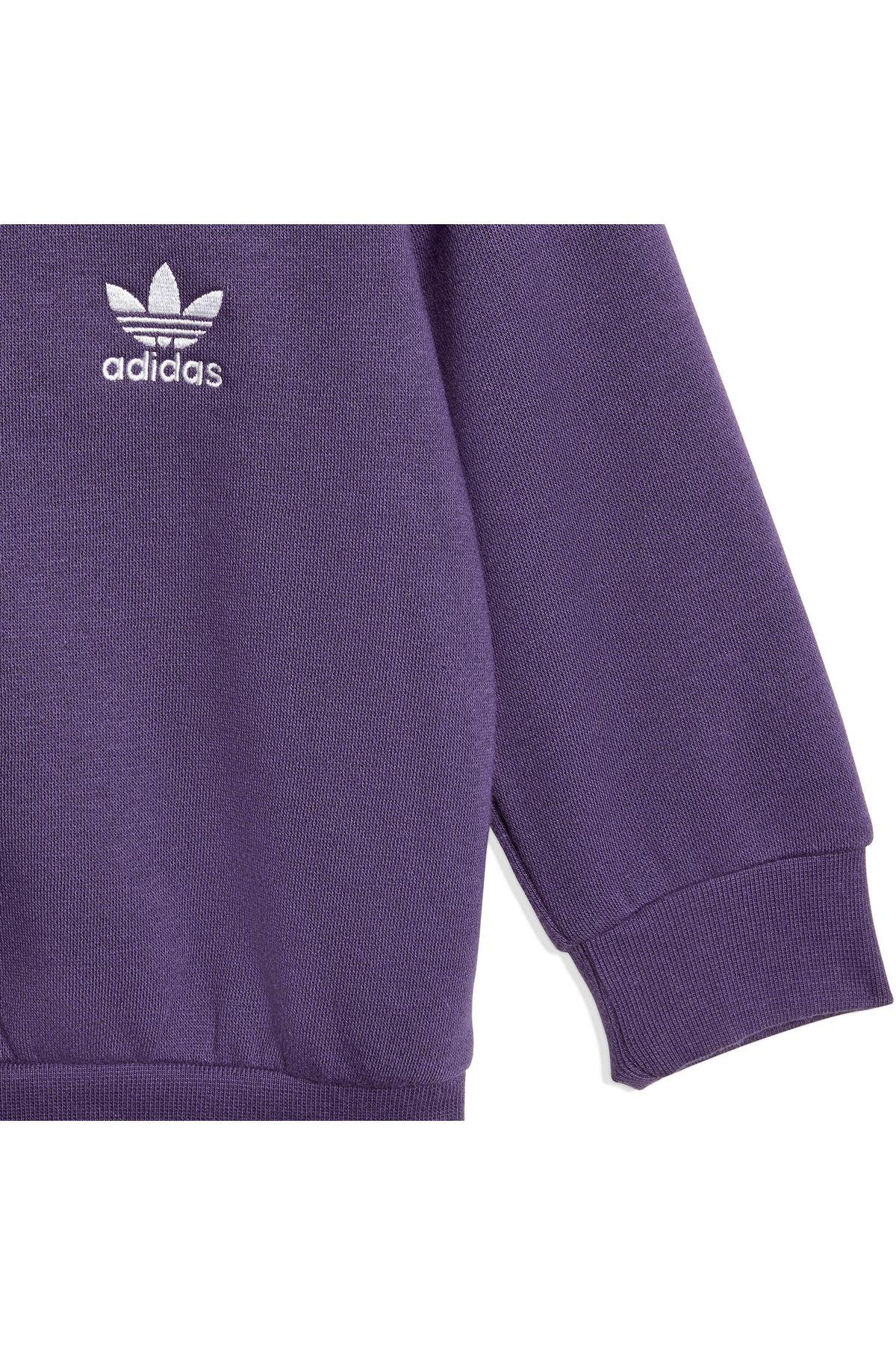 adidas Bebek  Mor  Eşofman HOODIE SET JY4867