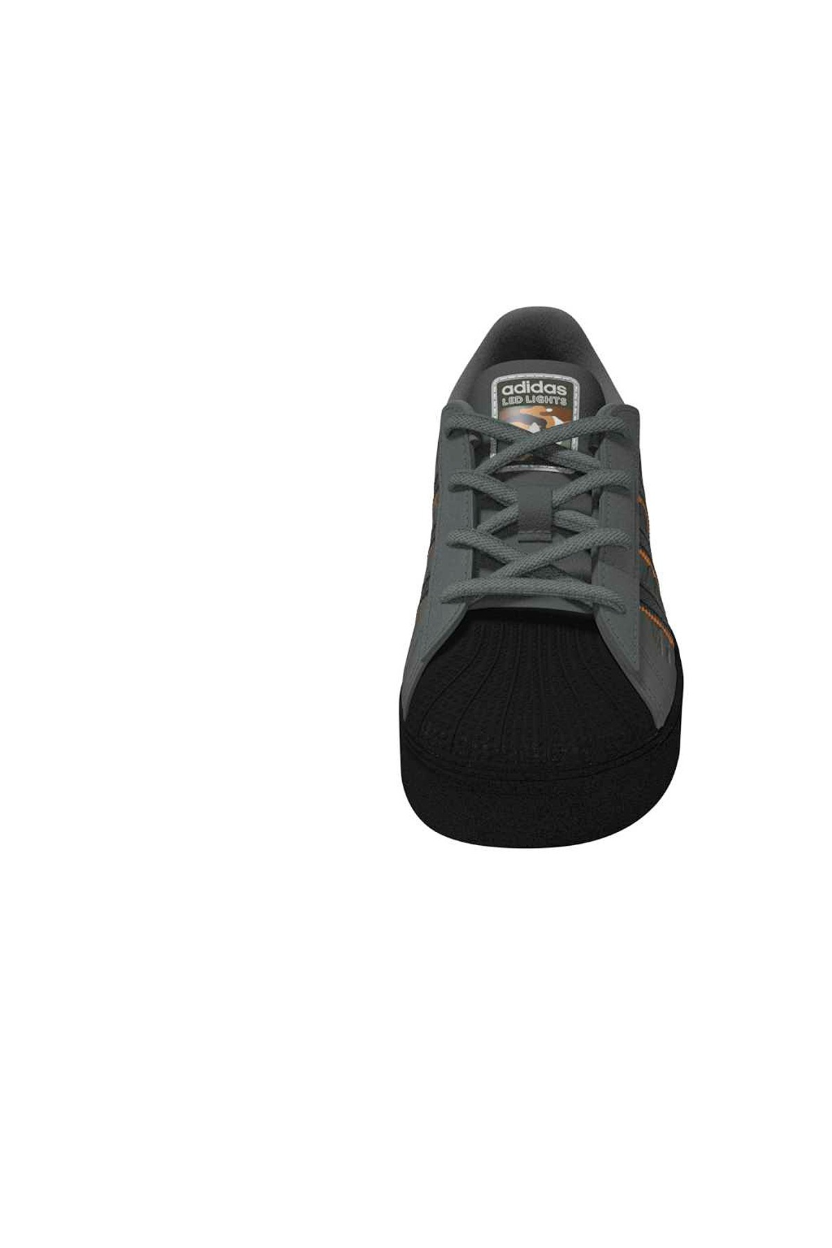 adidas Bebek Spor Ayakkabı SUPERSTAR LED LIGHTS COMFORT CLOSURE ELASTIC LACE SHOES KJ6799