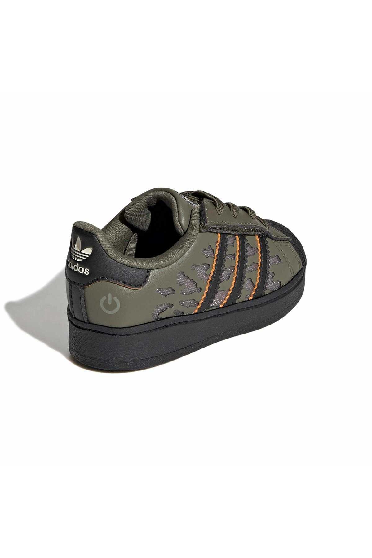 adidas Bebek Spor Ayakkabı SUPERSTAR LED LIGHTS COMFORT CLOSURE ELASTIC LACE SHOES KJ6799