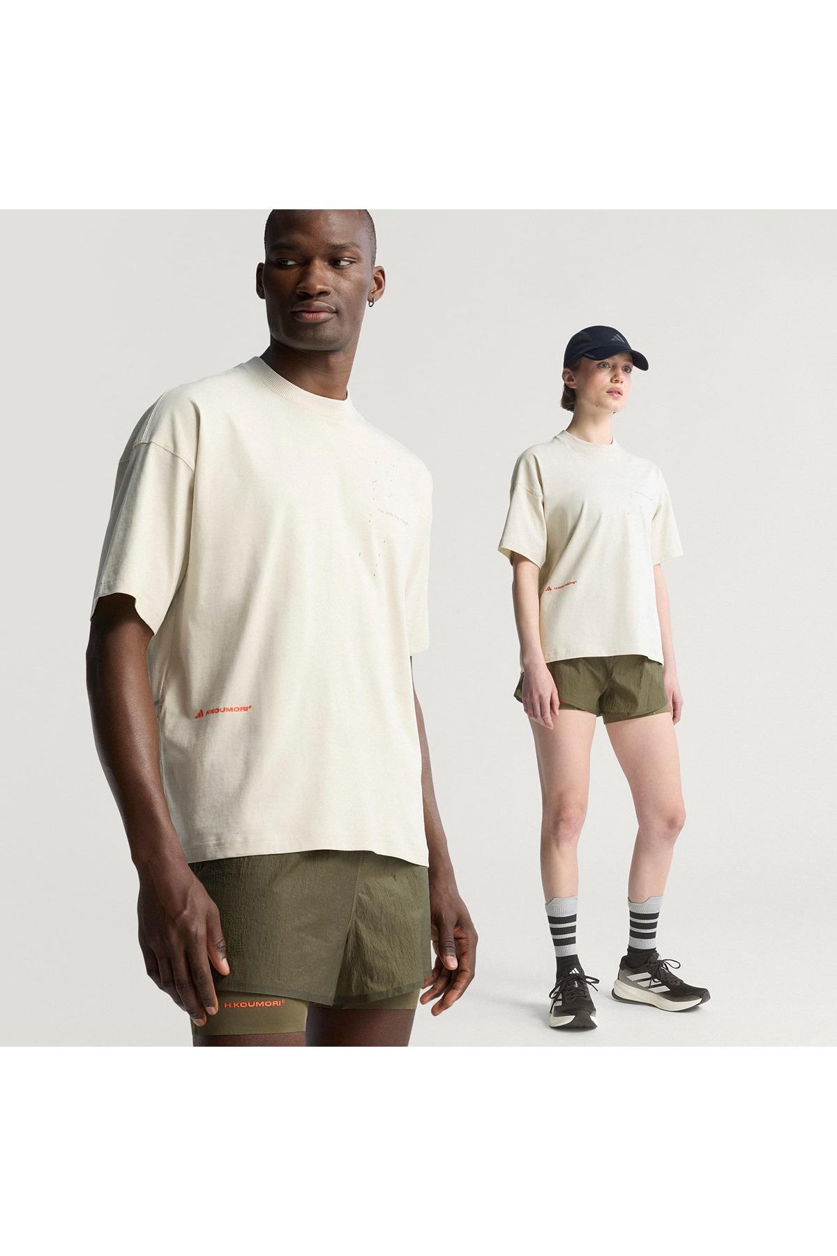 adidas Bej Erkek   T-shirt ADI365 HK T UF JM4246