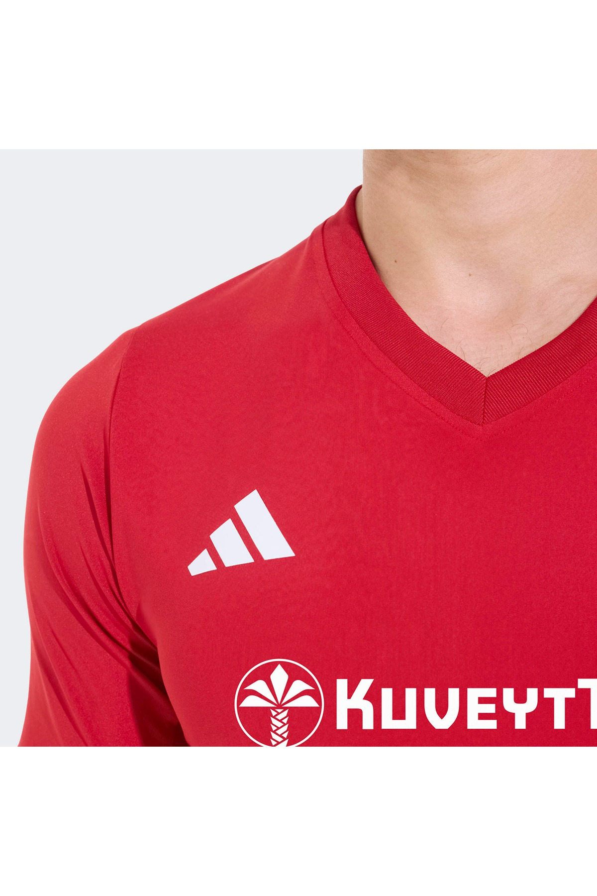 adidas Beyaz  Erkek  Forma CUQuickset SS M TVF KM7472