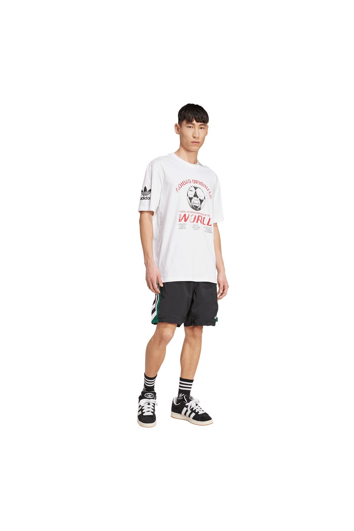 adidas Beyaz Erkek   T-shirt 90s FTBL TEE JX3065