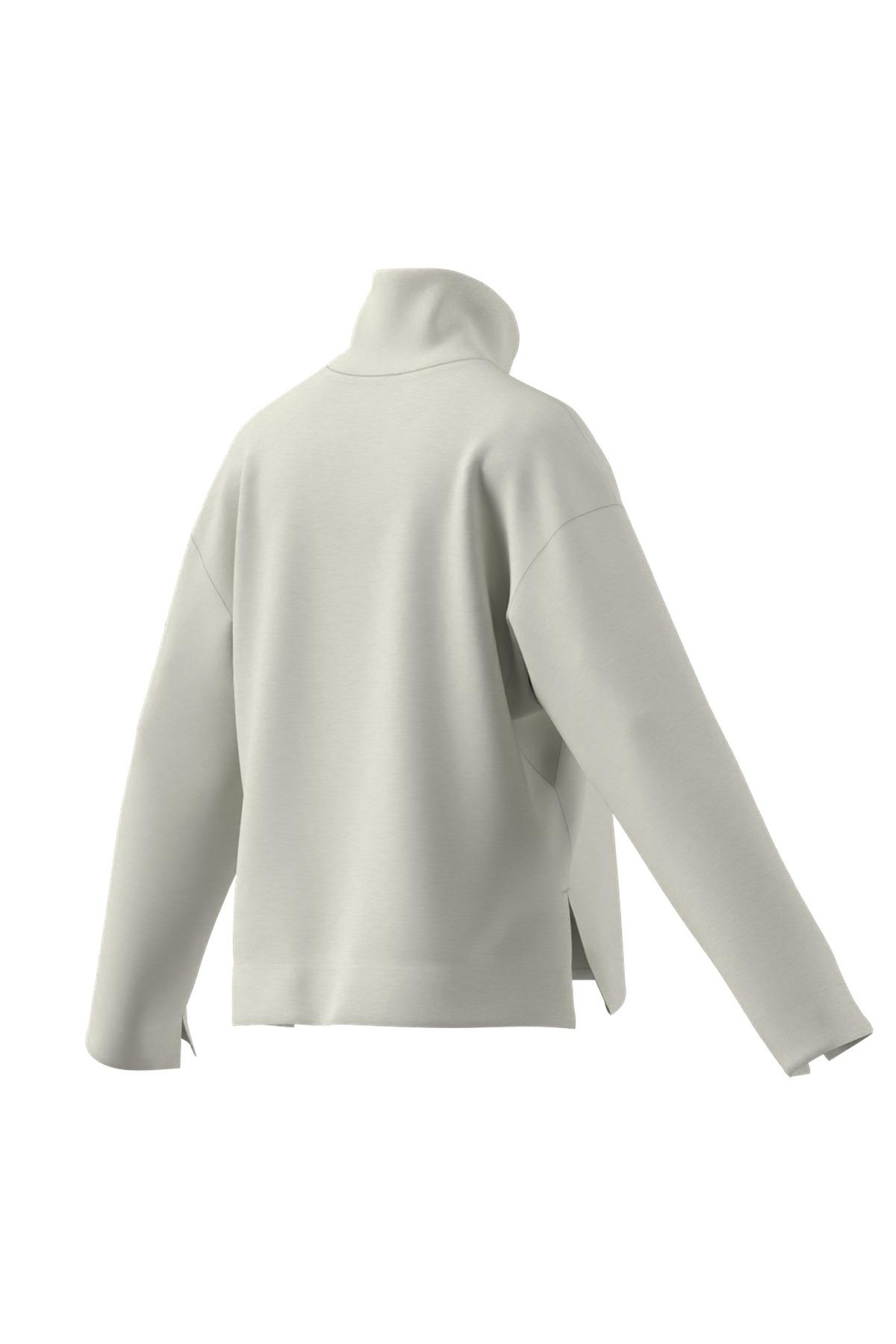 adidas Beyaz Kadın   Sweatshirt W ALL SZN SL QZ JV9907