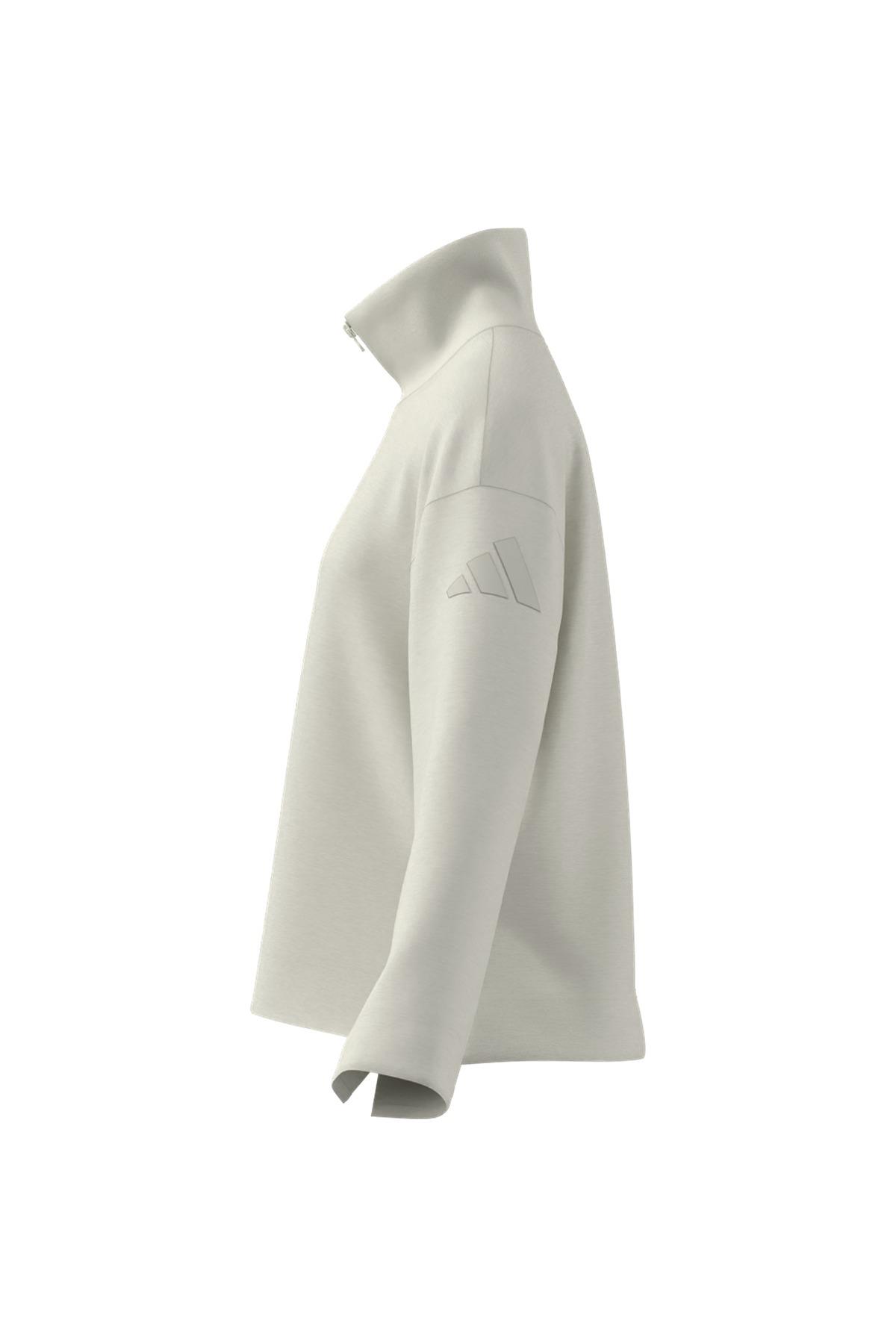 adidas Beyaz Kadın   Sweatshirt W ALL SZN SL QZ JV9907