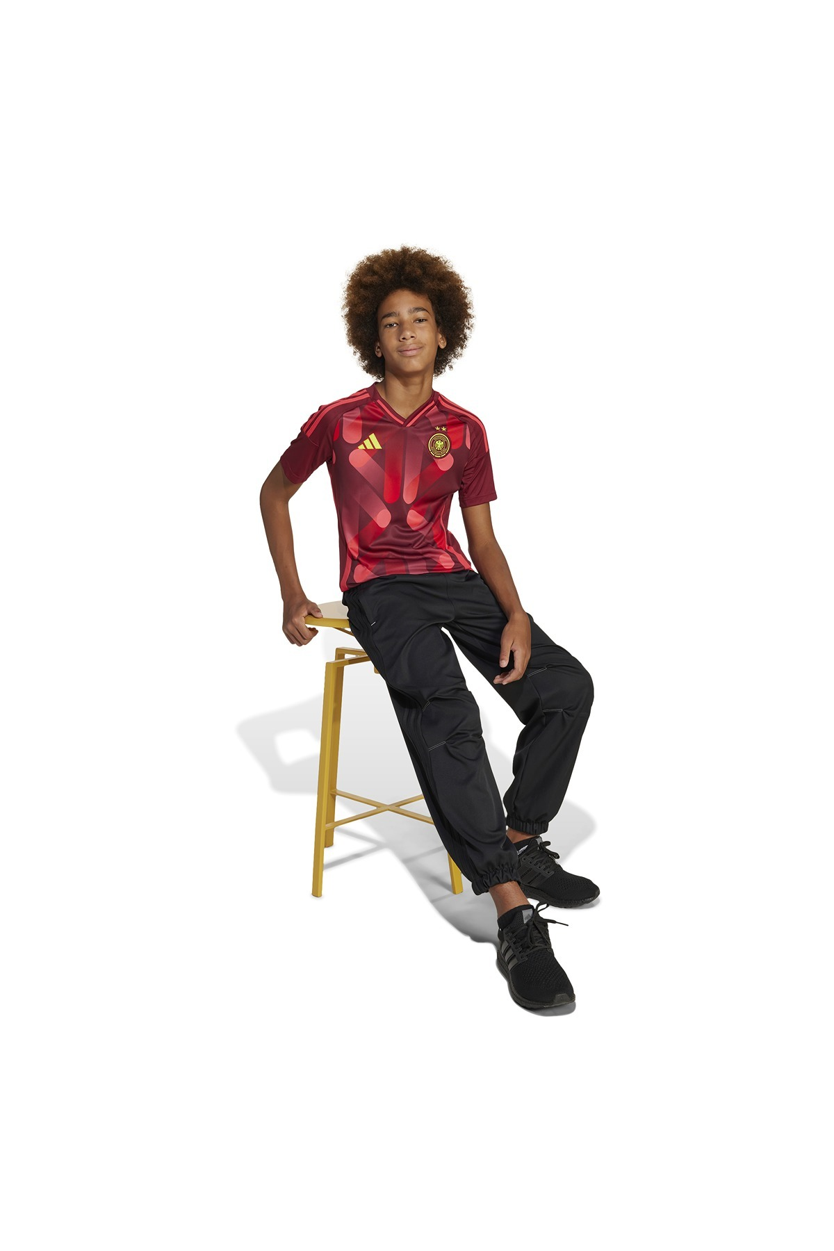 adidas Bordo Unisex Çocuk   Forma DFB A JSY Y JF2608