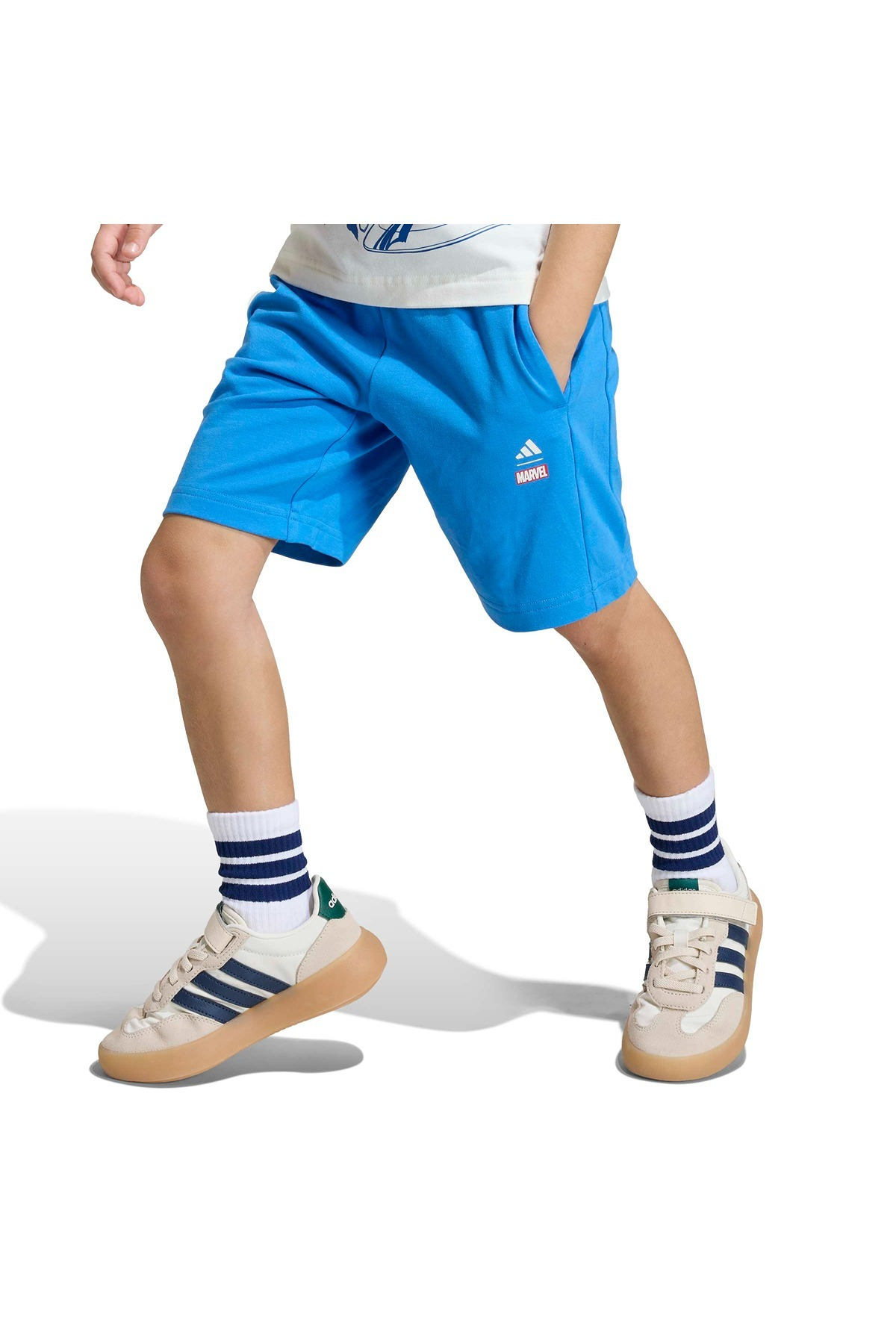 adidas Çocuk Beyaz  Eşofman LK MRVL AV TSET JZ3573