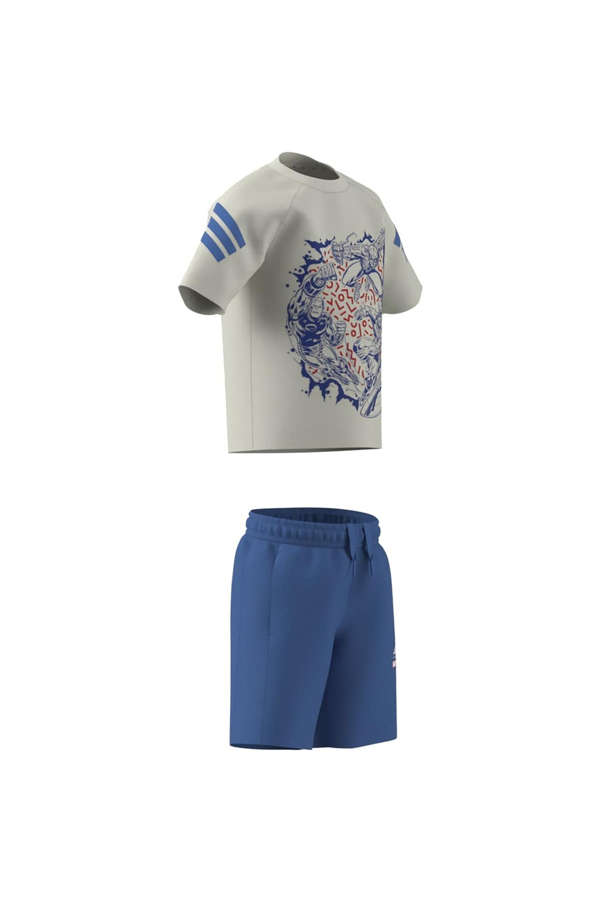 adidas Çocuk Beyaz  Eşofman LK MRVL AV TSET JZ3573