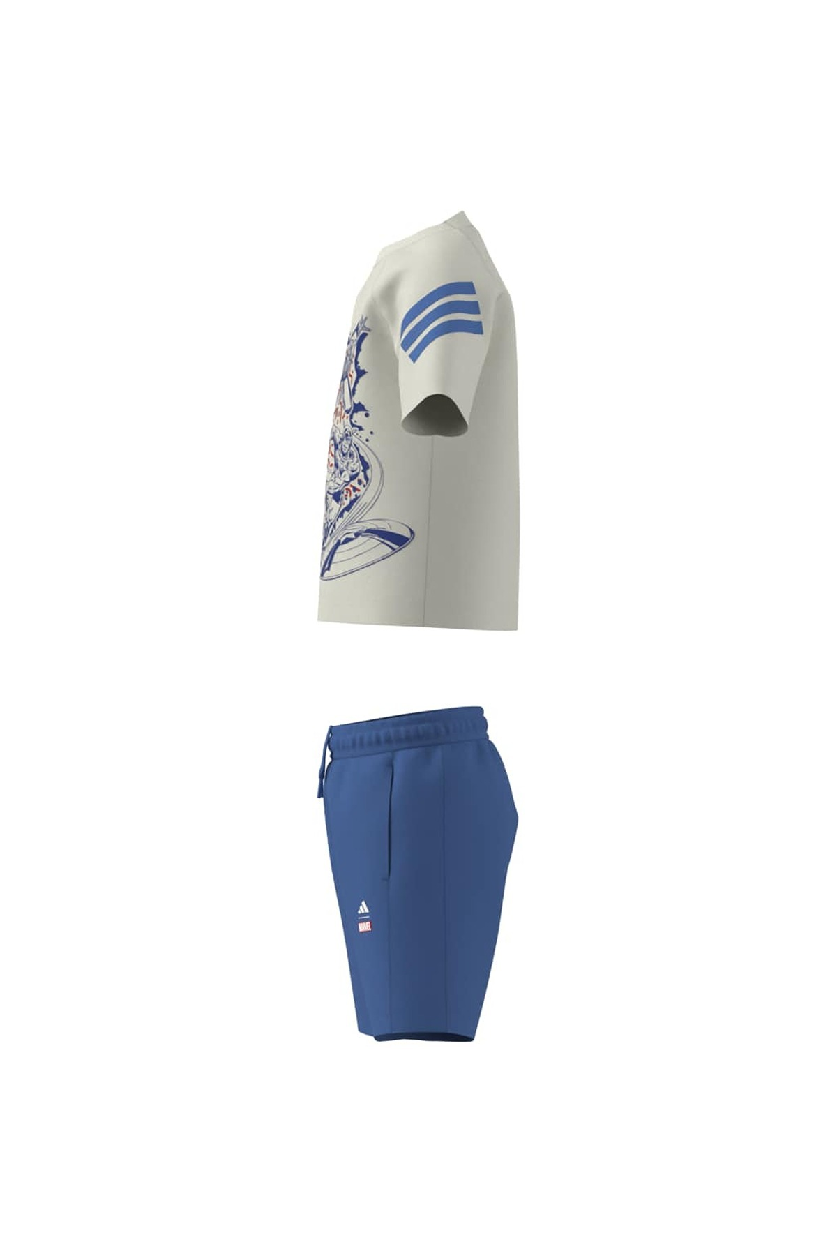 adidas Çocuk Beyaz  Eşofman LK MRVL AV TSET JZ3573