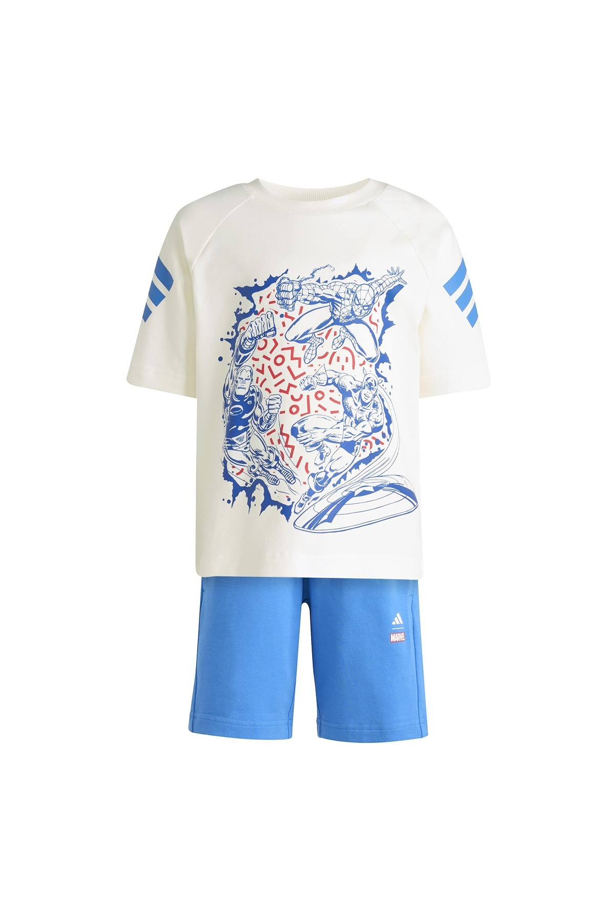 adidas Çocuk Beyaz  Eşofman LK MRVL AV TSET JZ3573
