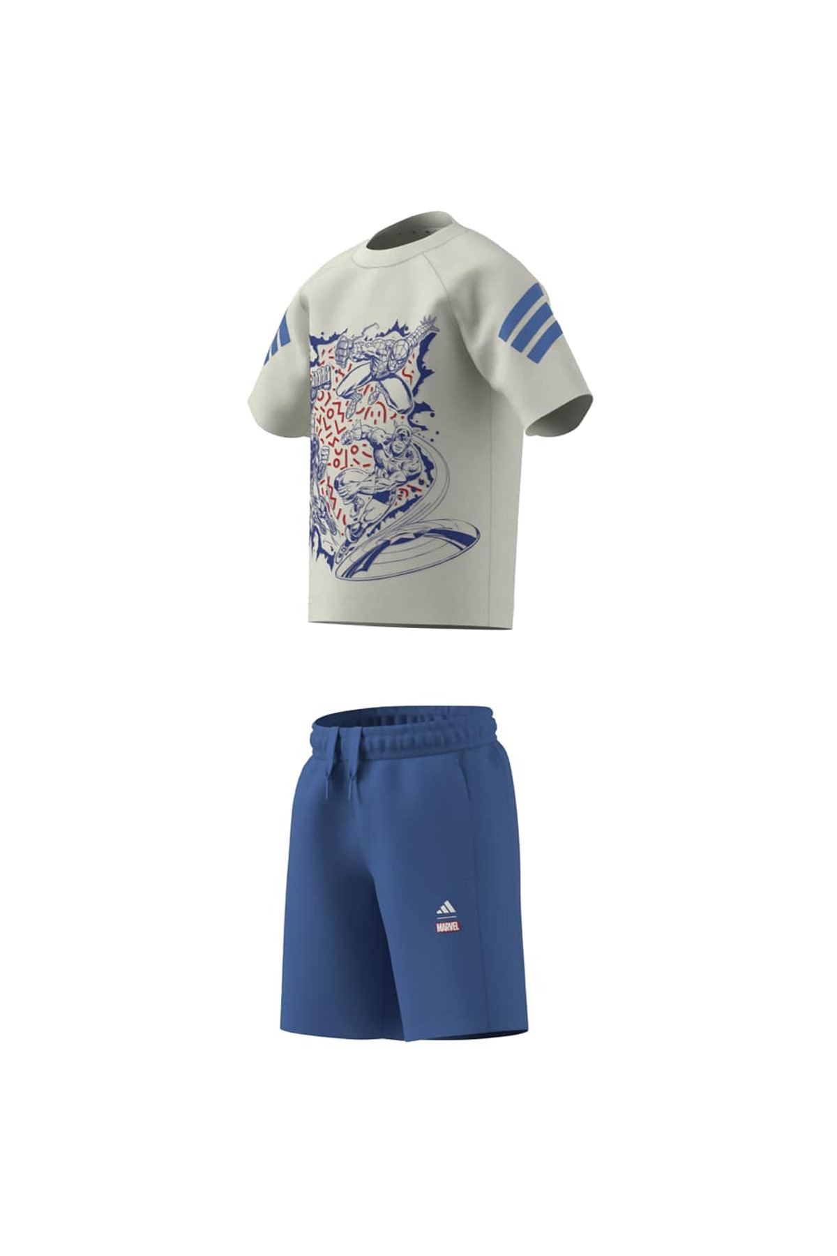 adidas Çocuk Beyaz  Eşofman LK MRVL AV TSET JZ3573