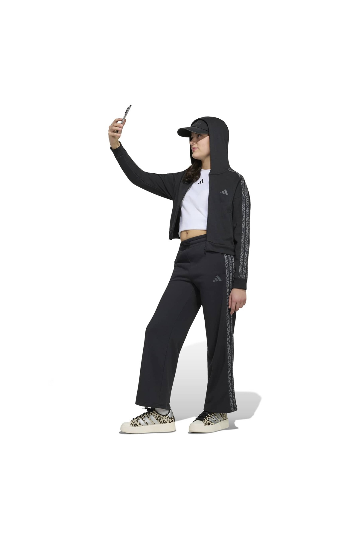 adidas Çocuk Ceket SEASONALS ANIMAL FULL ZIP HOODIE KC7203
