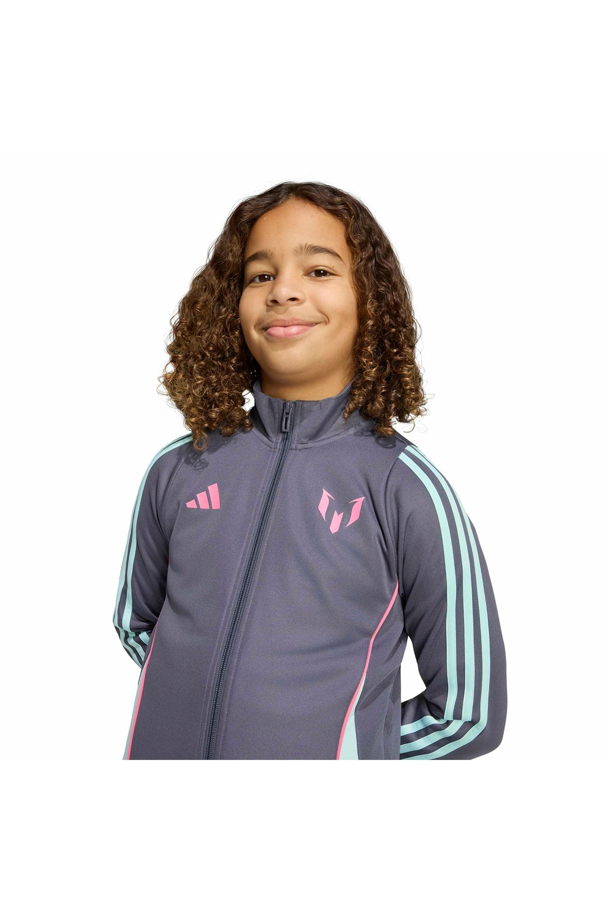 adidas Çocuk  Gri  Ceket MESSI JKT Y KD6426