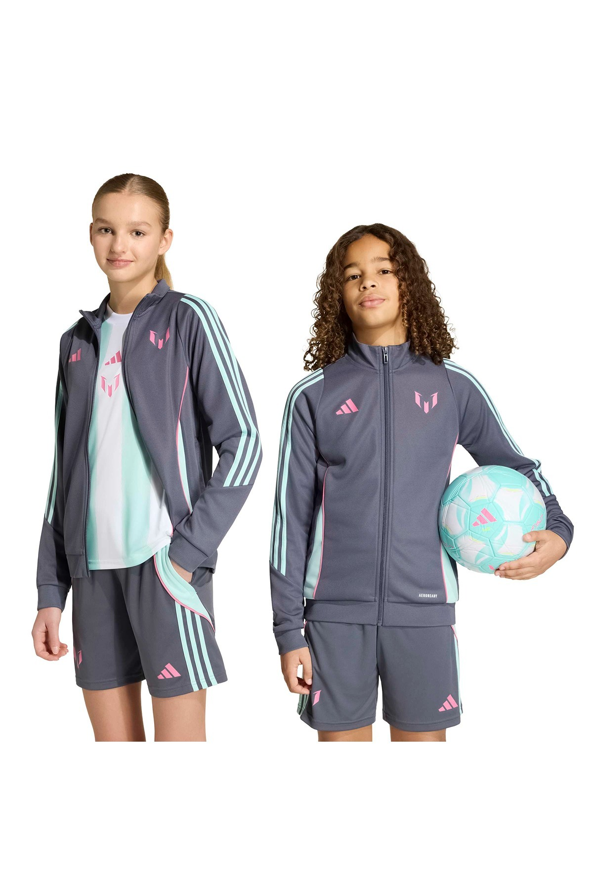 adidas Çocuk  Gri  Ceket MESSI JKT Y KD6426