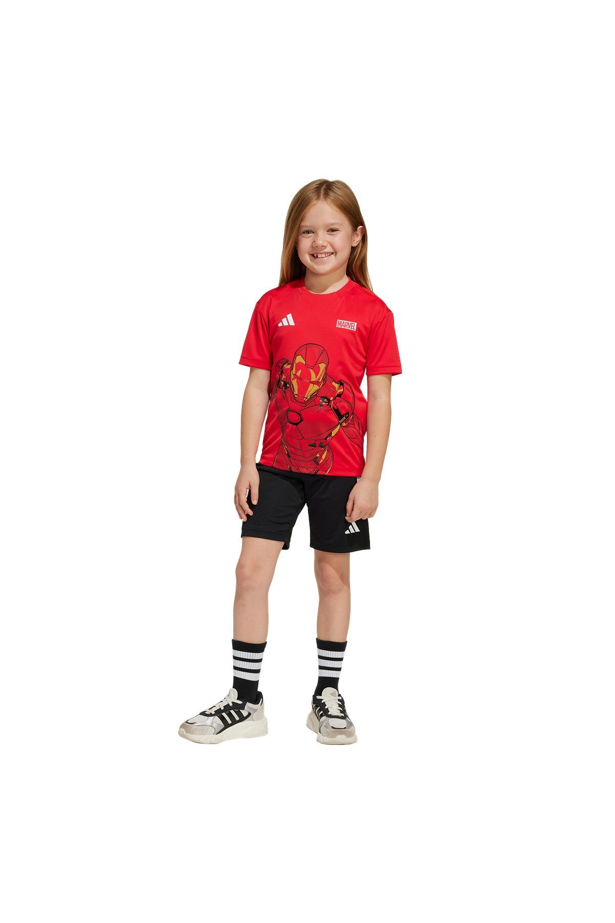 adidas Çocuk  Kırmızı  BEBEK ESOFMAN TAKIMI LK MRVL IM TSET JF3656