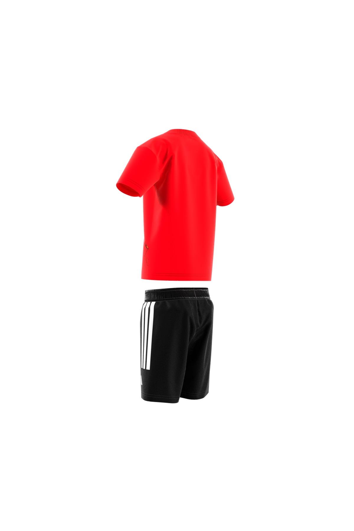 adidas Çocuk  Kırmızı  BEBEK ESOFMAN TAKIMI LK MRVL IM TSET JF3656