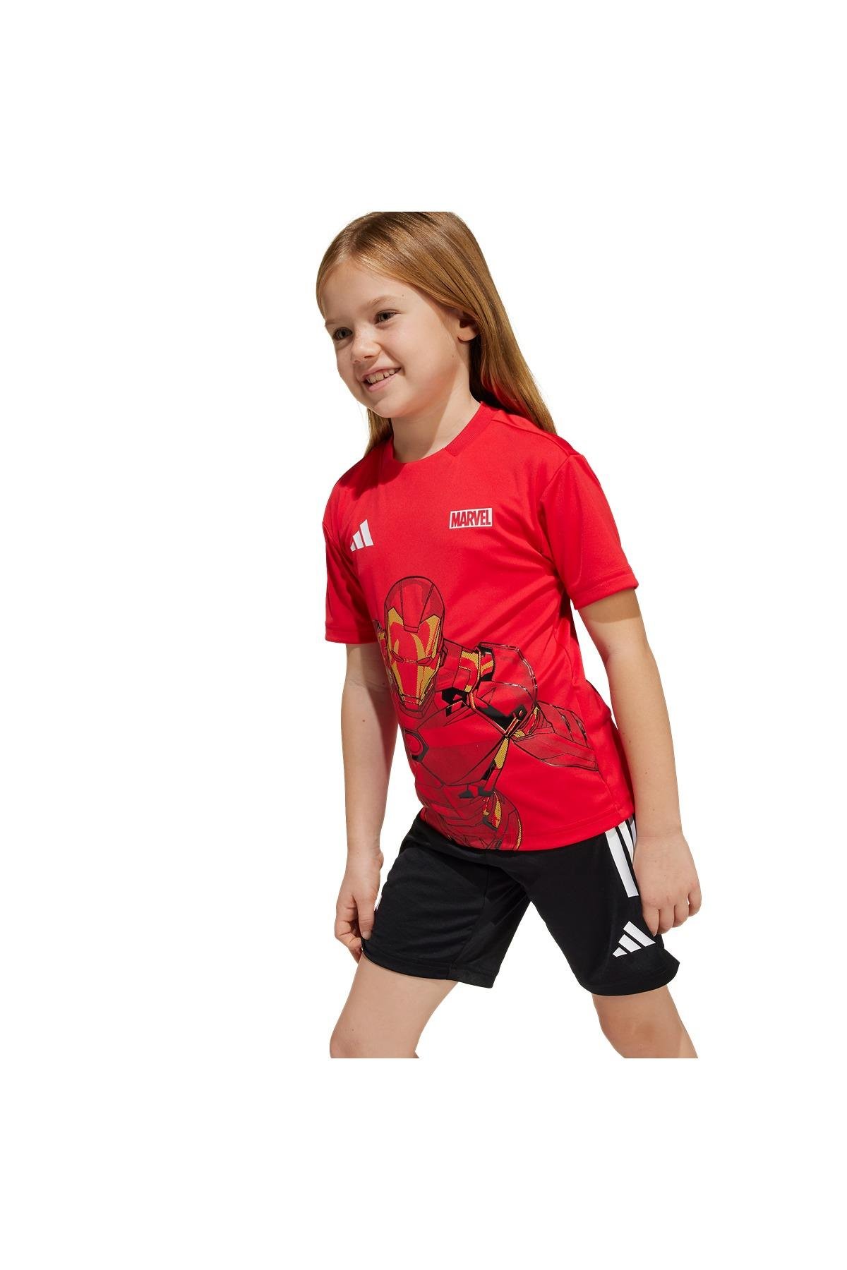 adidas Çocuk  Kırmızı  BEBEK ESOFMAN TAKIMI LK MRVL IM TSET JF3656