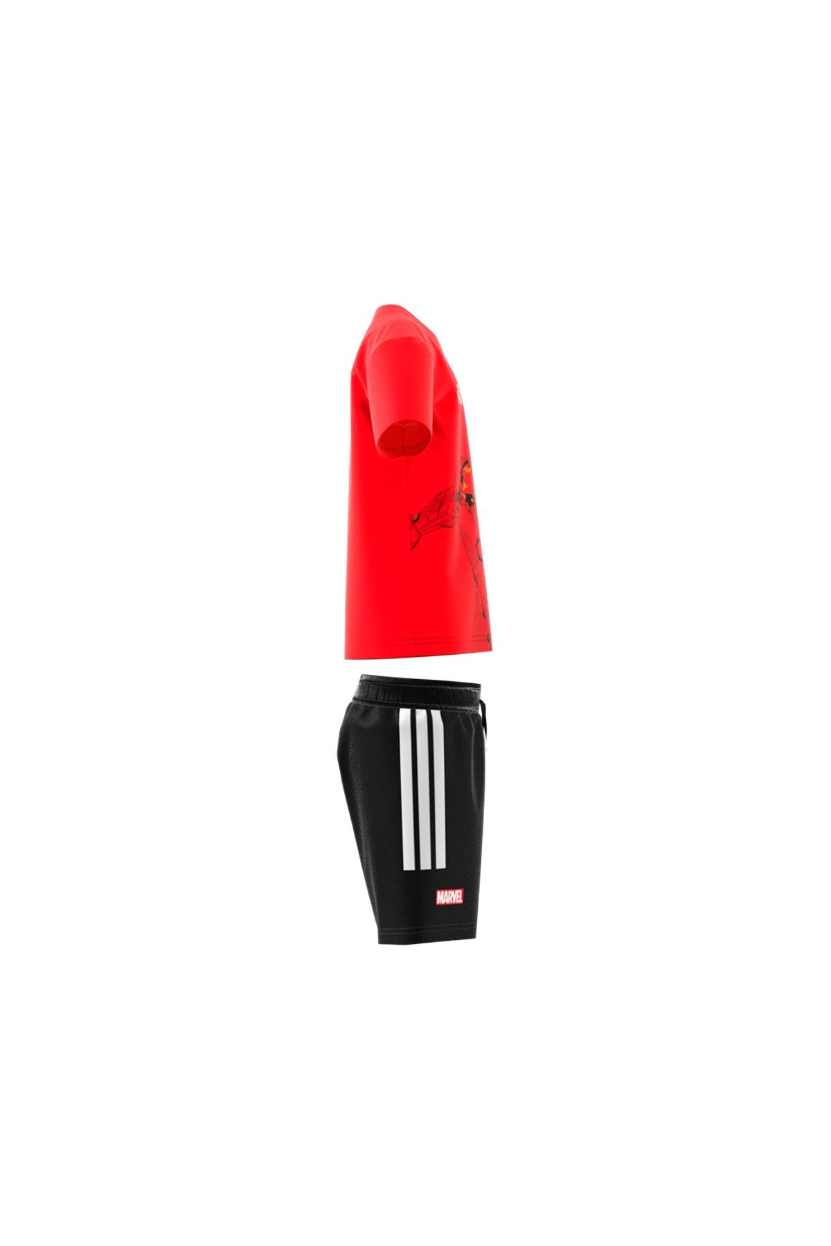 adidas Çocuk  Kırmızı  BEBEK ESOFMAN TAKIMI LK MRVL IM TSET JF3656
