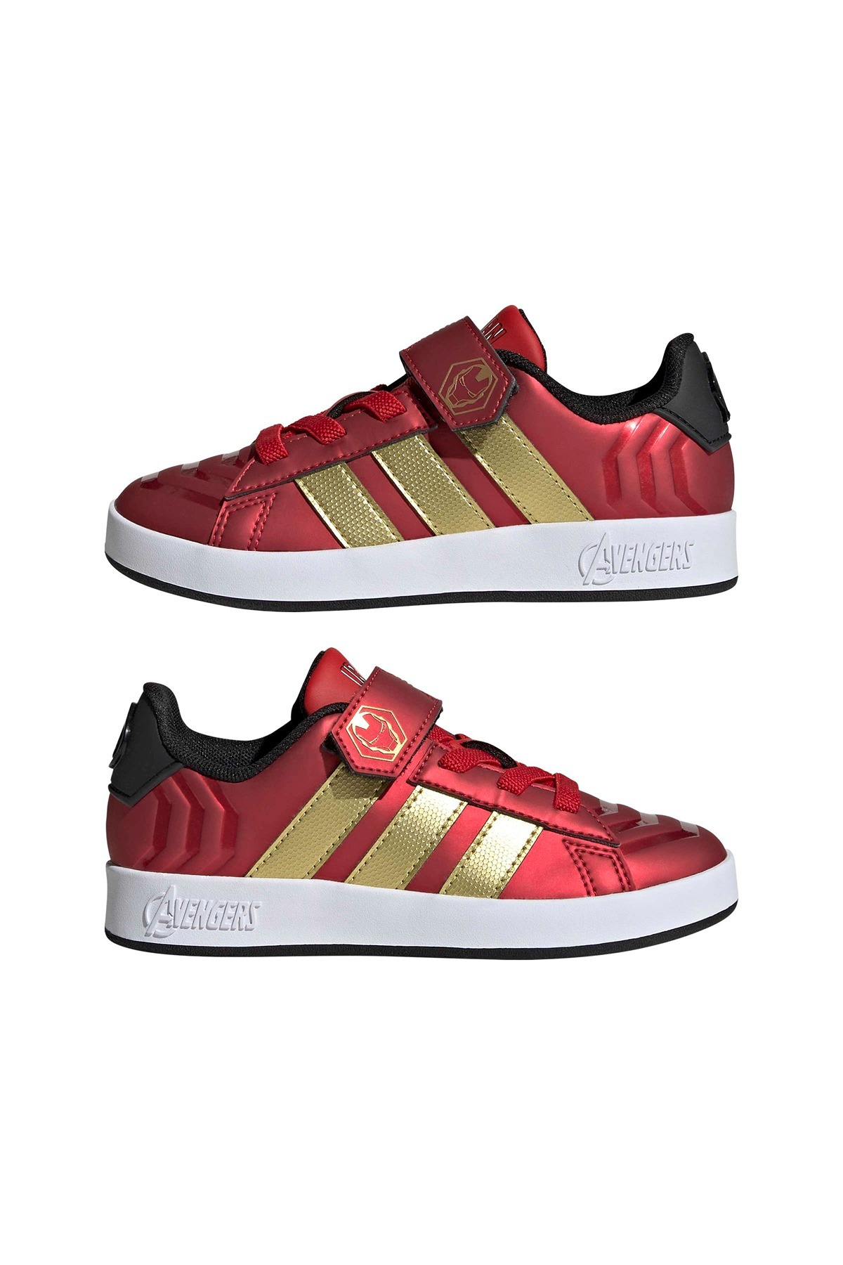 adidas Çocuk  Kırmızı  Yürüyüş Ayakkabısı GRAND COURT IRON MAN EL K HP3614