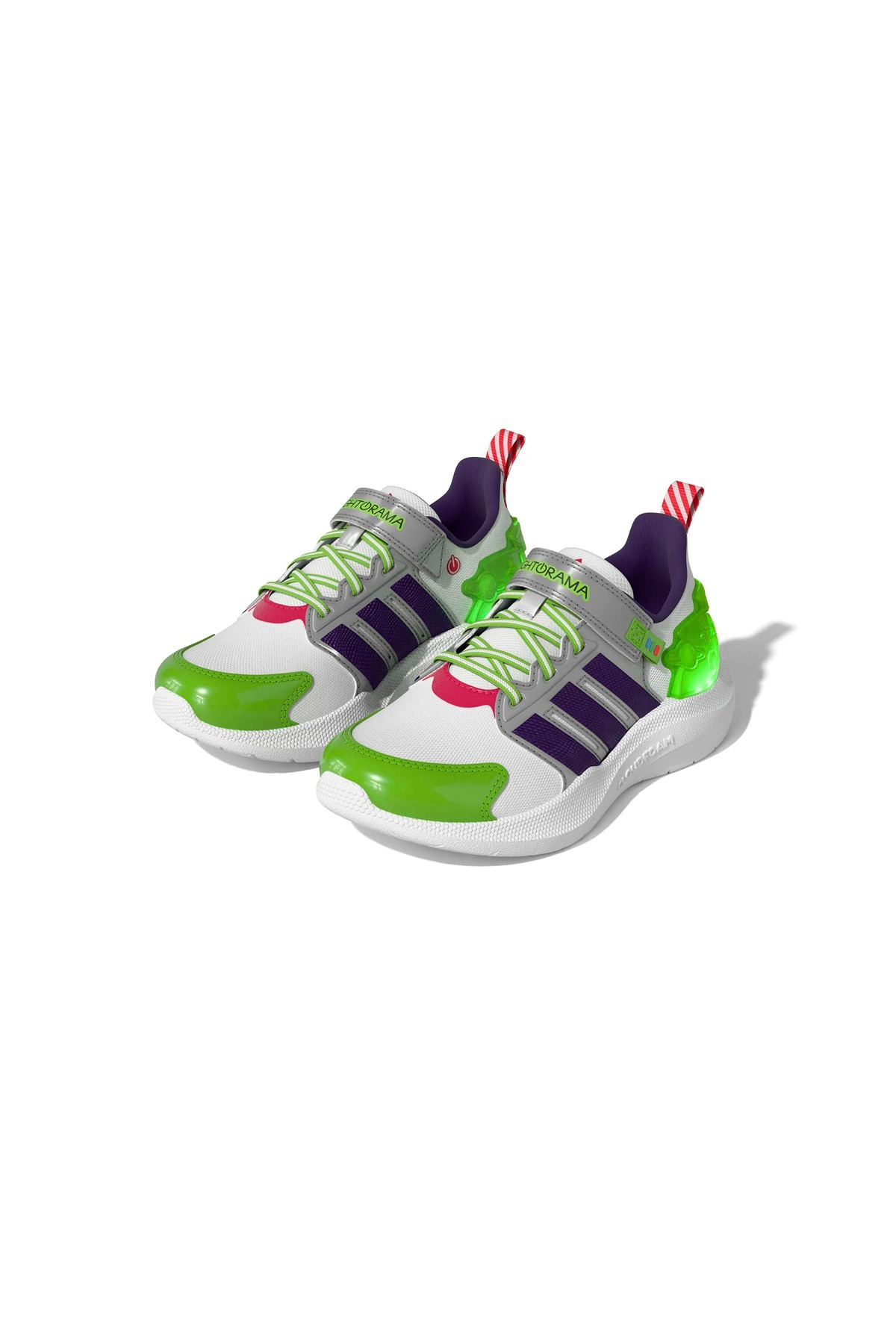 adidas Çocuk Koşu Ayakkabısı LIGHTORAMA RNR BUZZ EL C KI6603