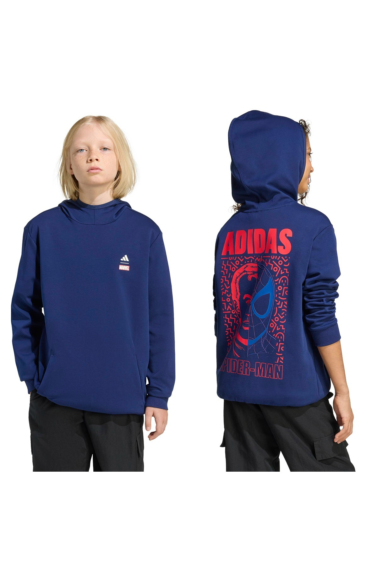 adidas  Çocuk Mavi  Sweatshirt J MRVL SM HD KE2035