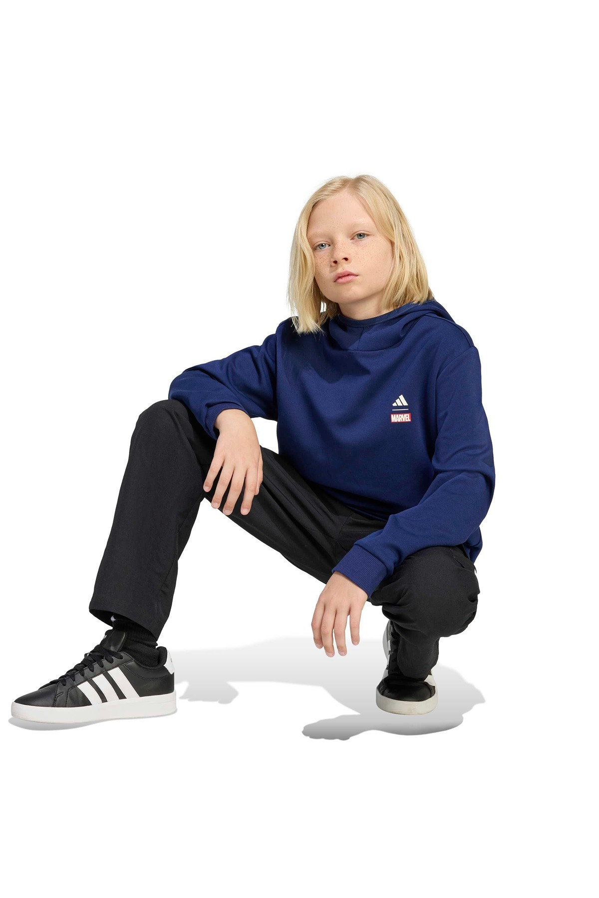 adidas  Çocuk Mavi  Sweatshirt J MRVL SM HD KE2035