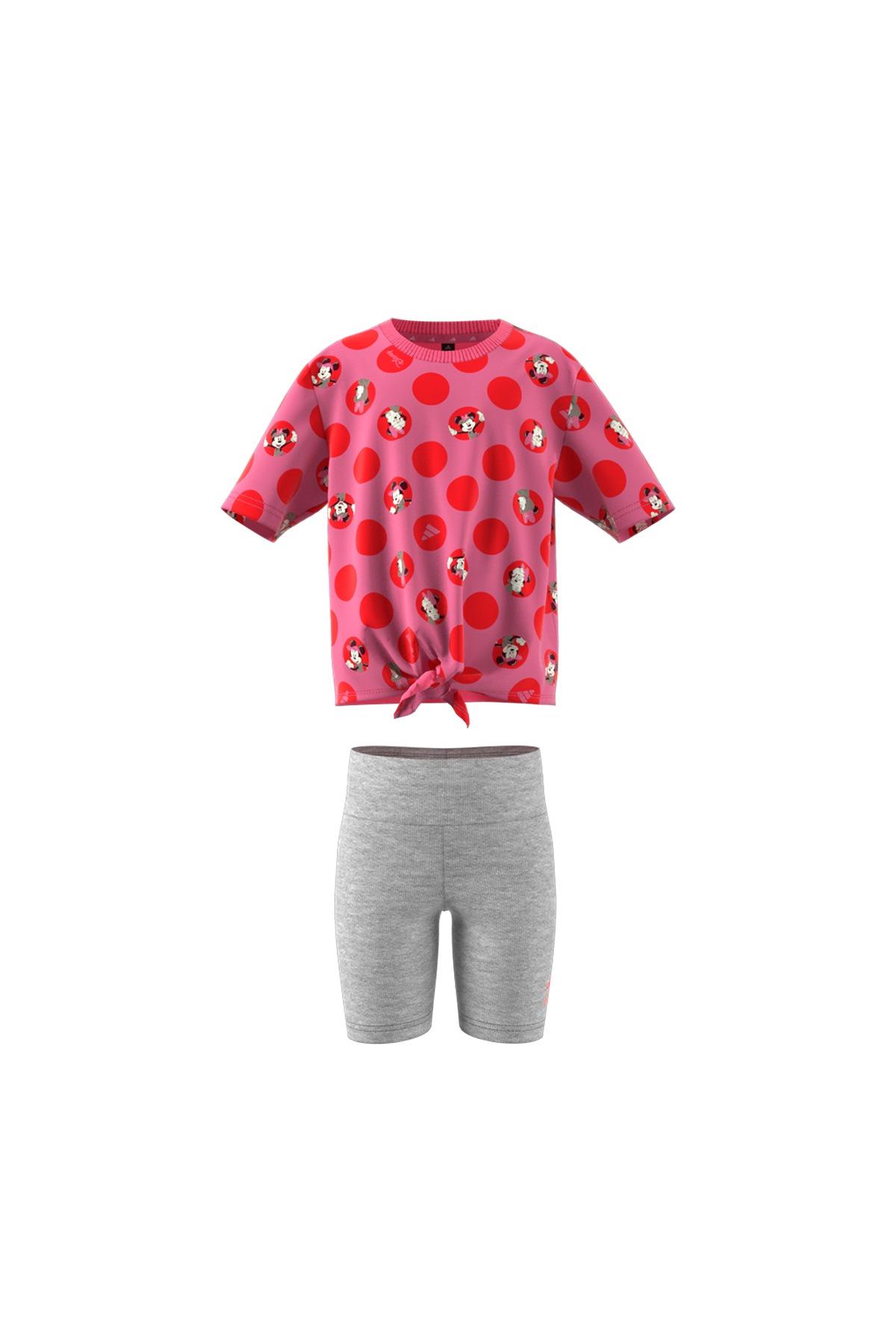 adidas Çocuk  Pembe  Eşofman LG DY MI T SET JF3646